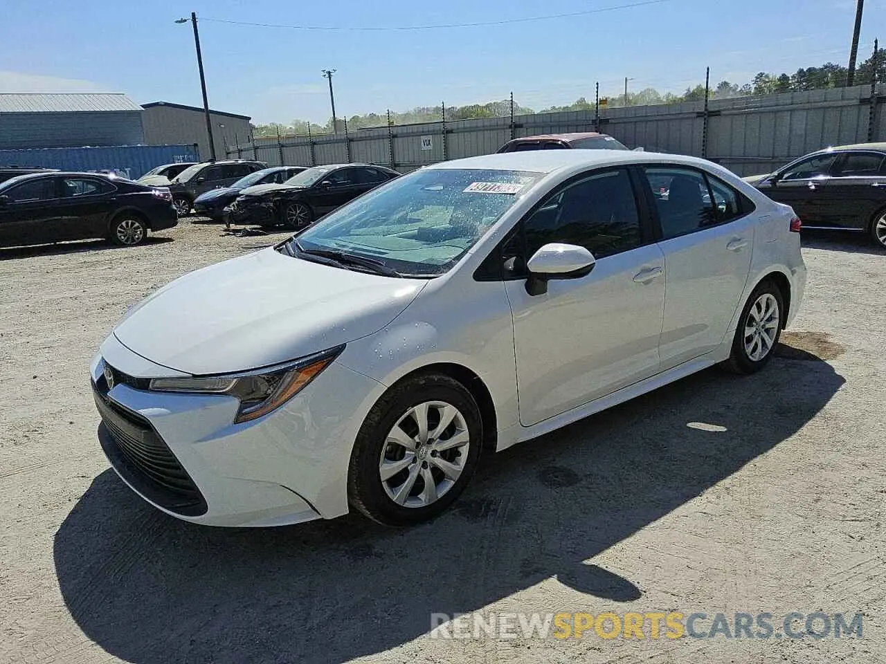 1 Фотография поврежденного автомобиля 5YFB4MDE9SP268709 TOYOTA COROLLA 2025