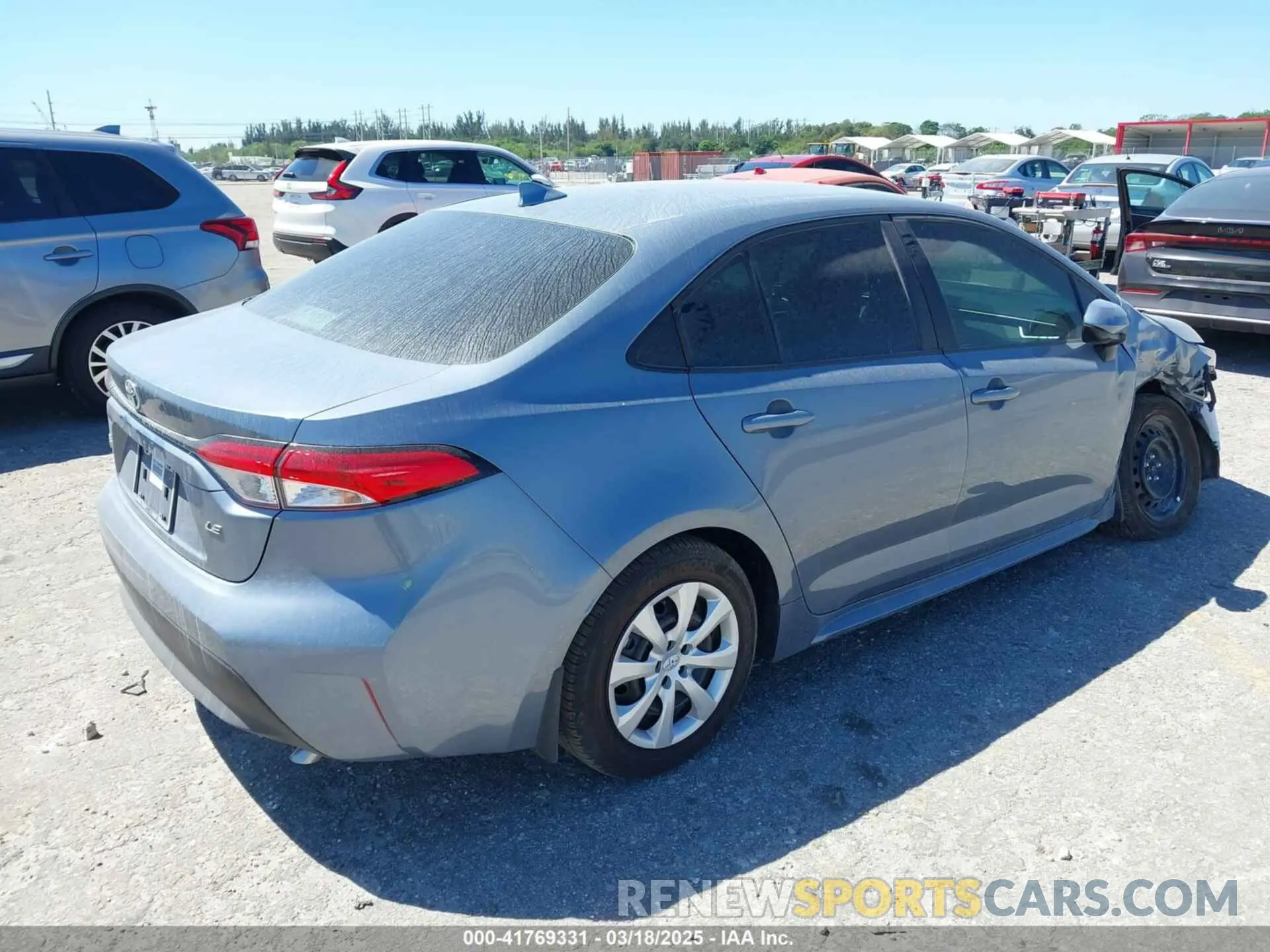 4 Фотография поврежденного автомобиля 5YFB4MDEXSP240479 TOYOTA COROLLA 2025