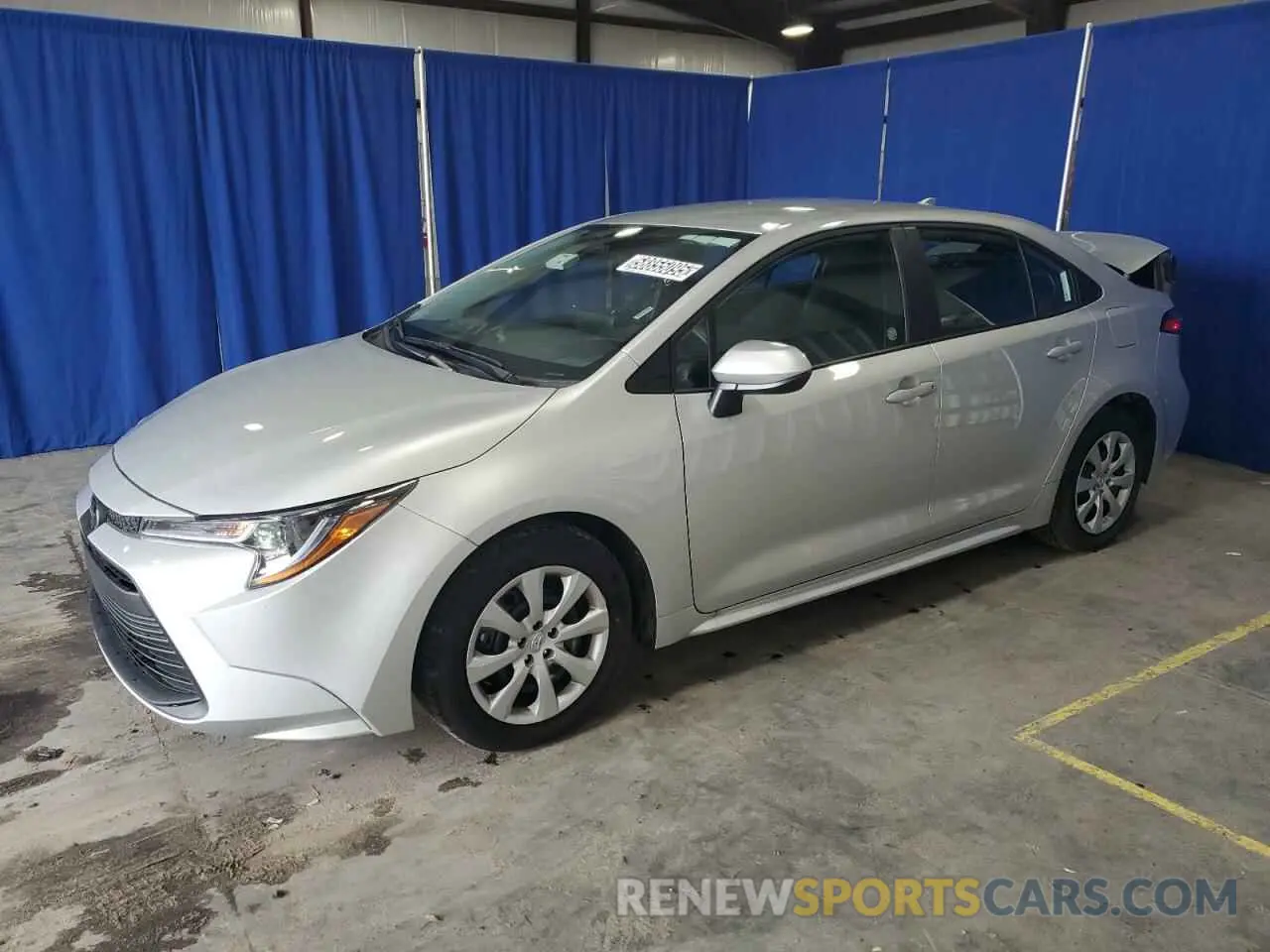 1 Photograph of a damaged car 5YFB4MDEXSP242314 TOYOTA COROLLA 2025