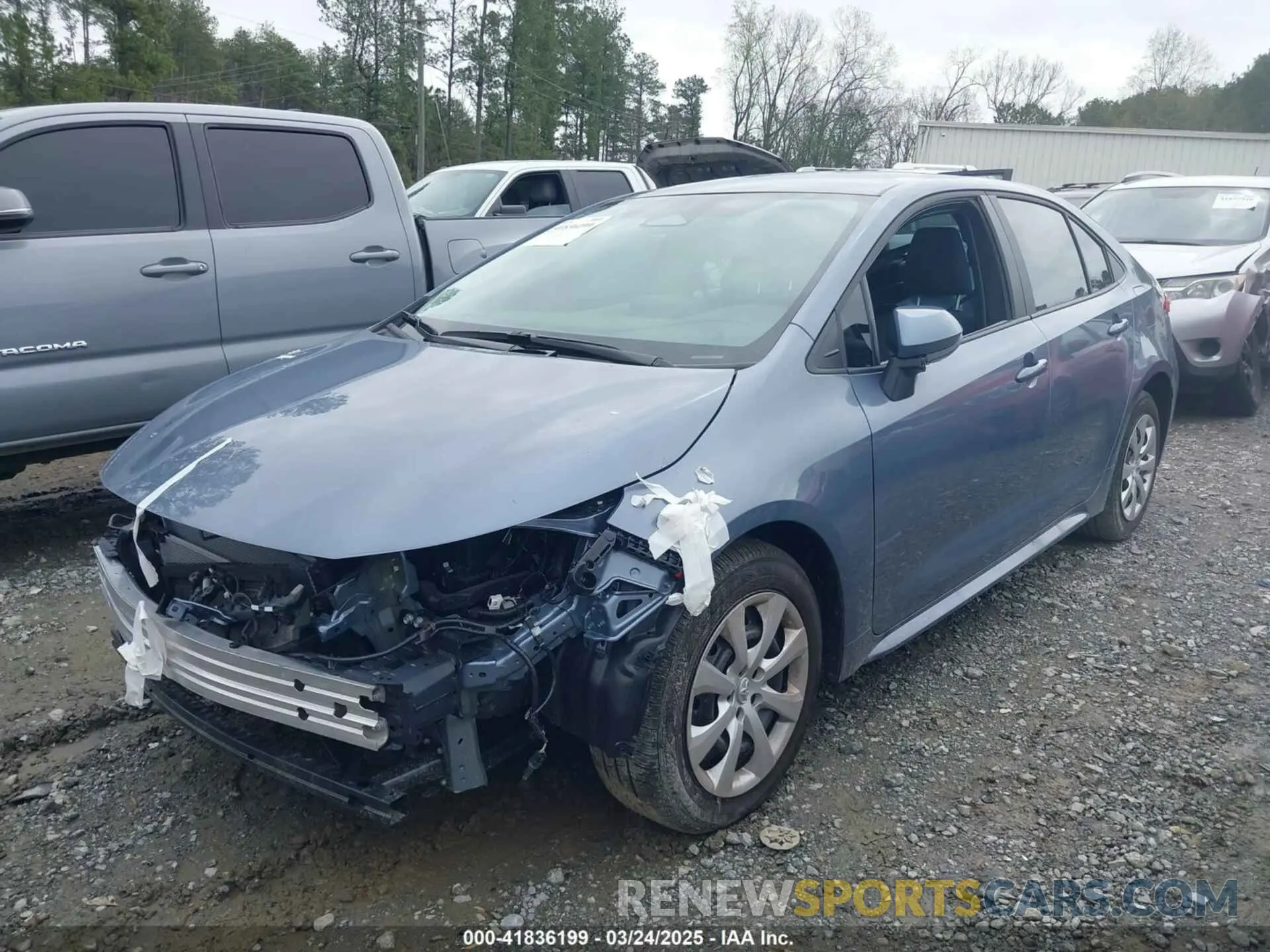 2 Photograph of a damaged car 5YFB4MDEXSP243804 TOYOTA COROLLA 2025
