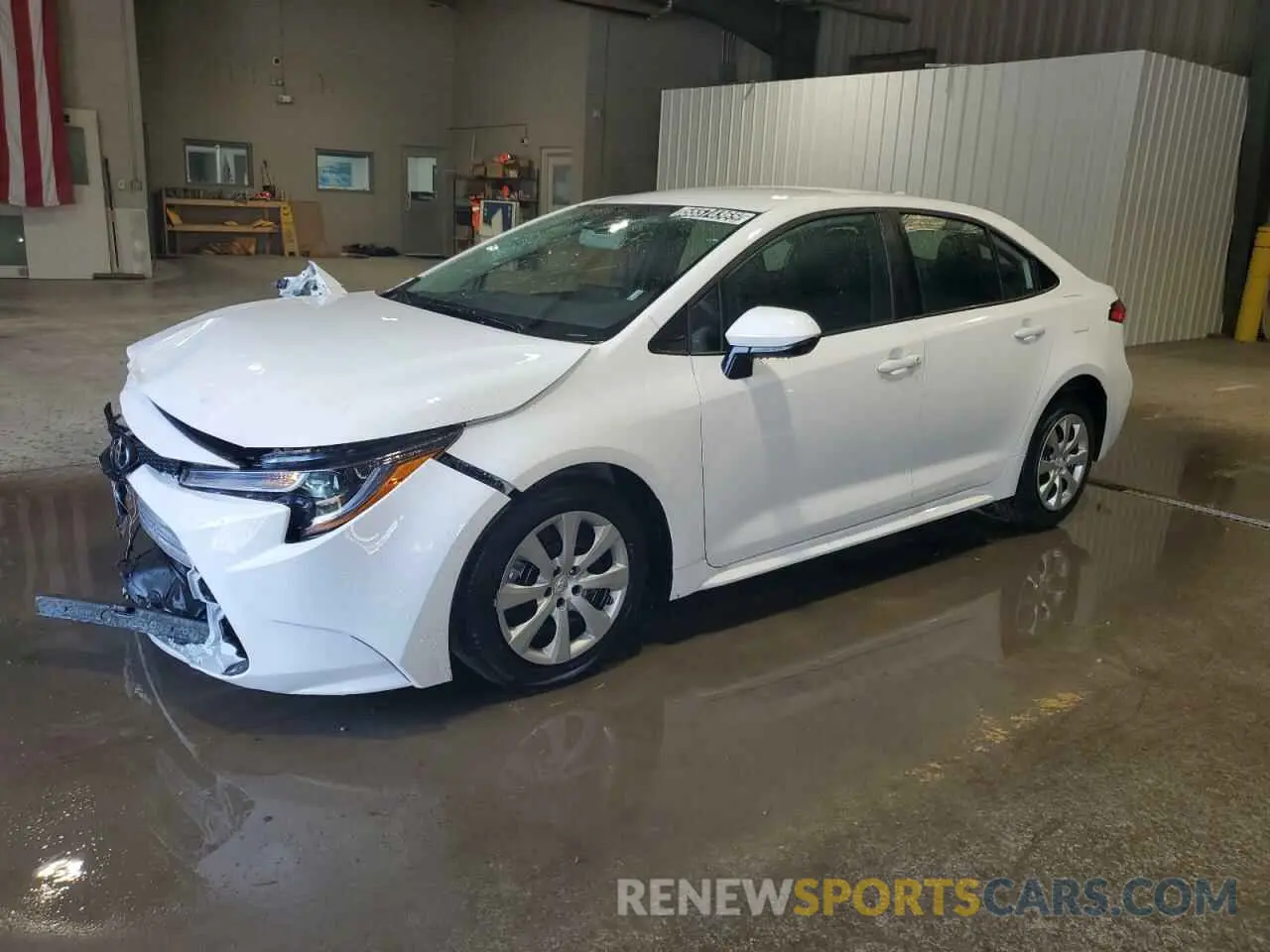 1 Photograph of a damaged car 5YFB4MDEXSP248761 TOYOTA COROLLA 2025