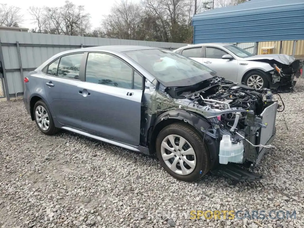 4 Фотография поврежденного автомобиля 5YFB4MDEXSP252048 TOYOTA COROLLA 2025