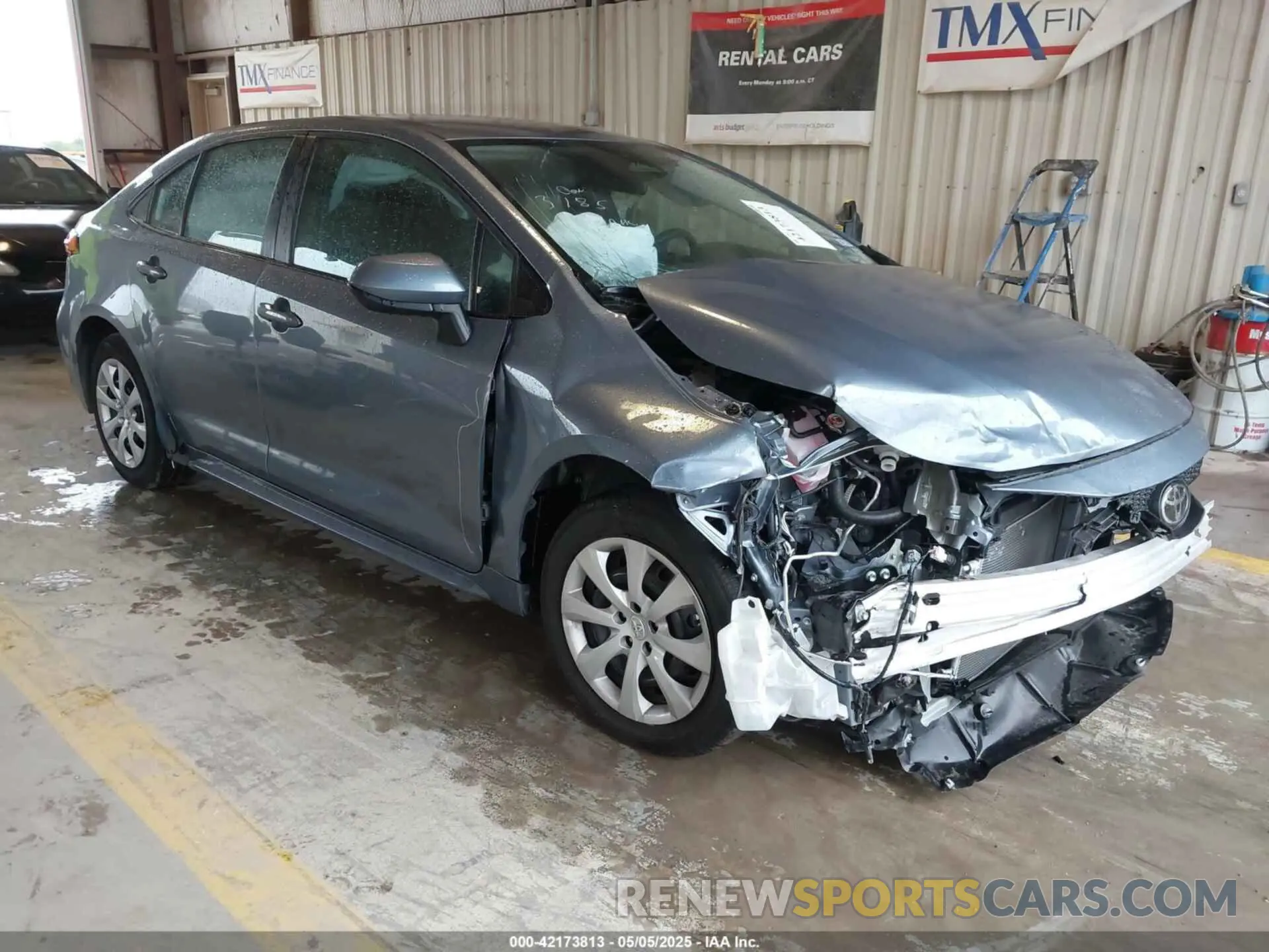 1 Photograph of a damaged car 5YFB4MDEXSP259713 TOYOTA COROLLA 2025