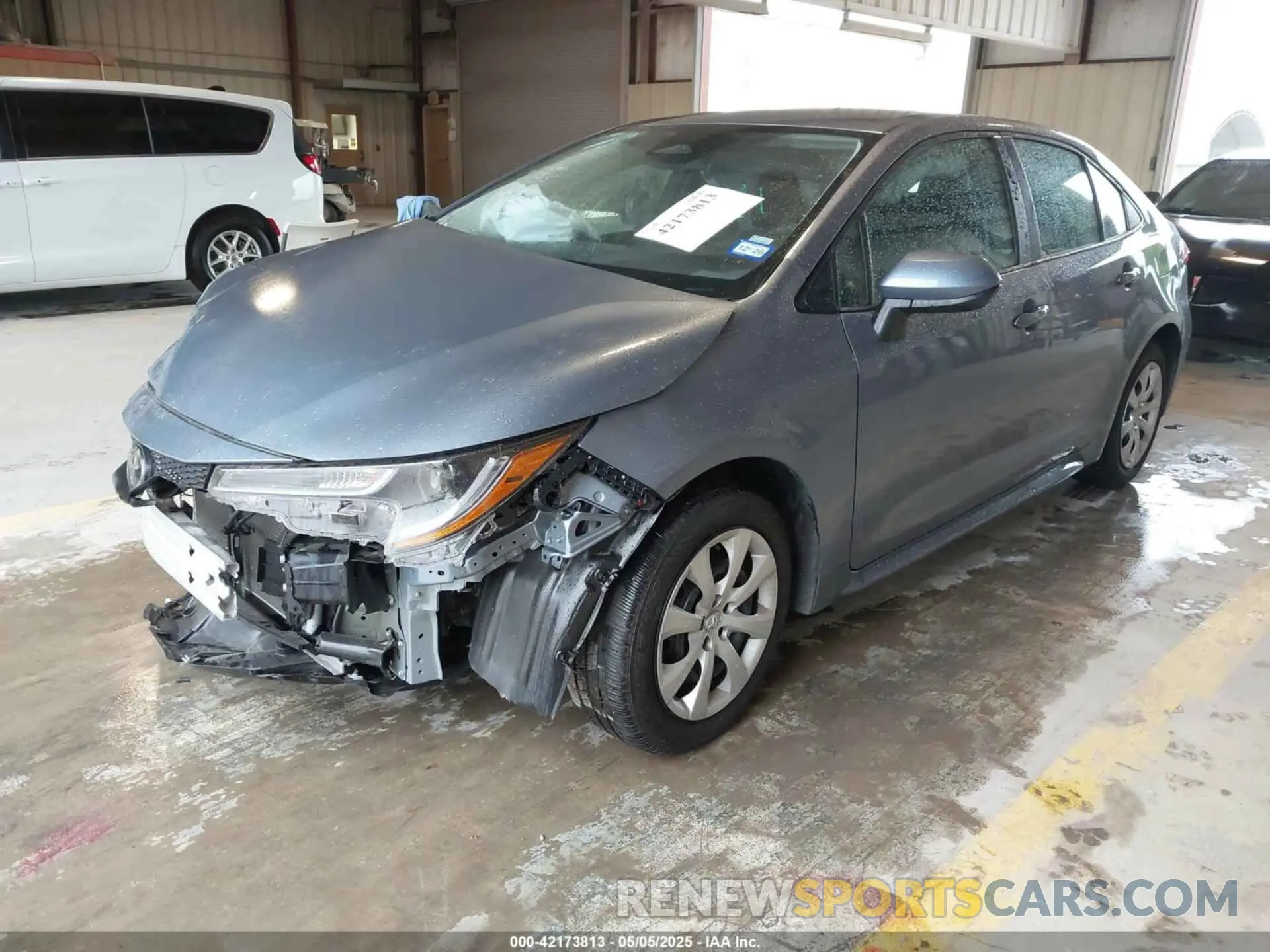 2 Photograph of a damaged car 5YFB4MDEXSP259713 TOYOTA COROLLA 2025