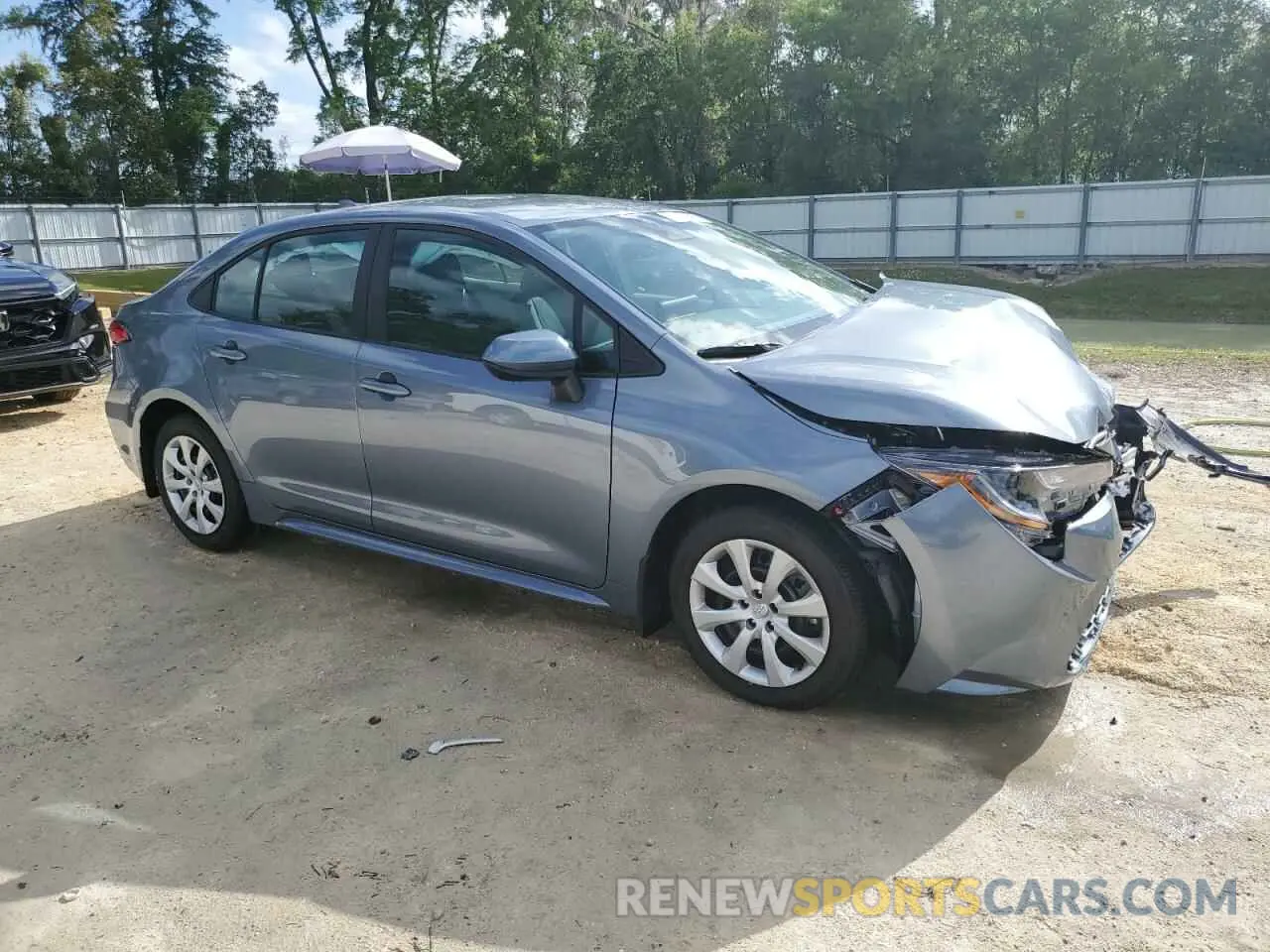 4 Photograph of a damaged car 5YFB4MDEXSP262515 TOYOTA COROLLA 2025
