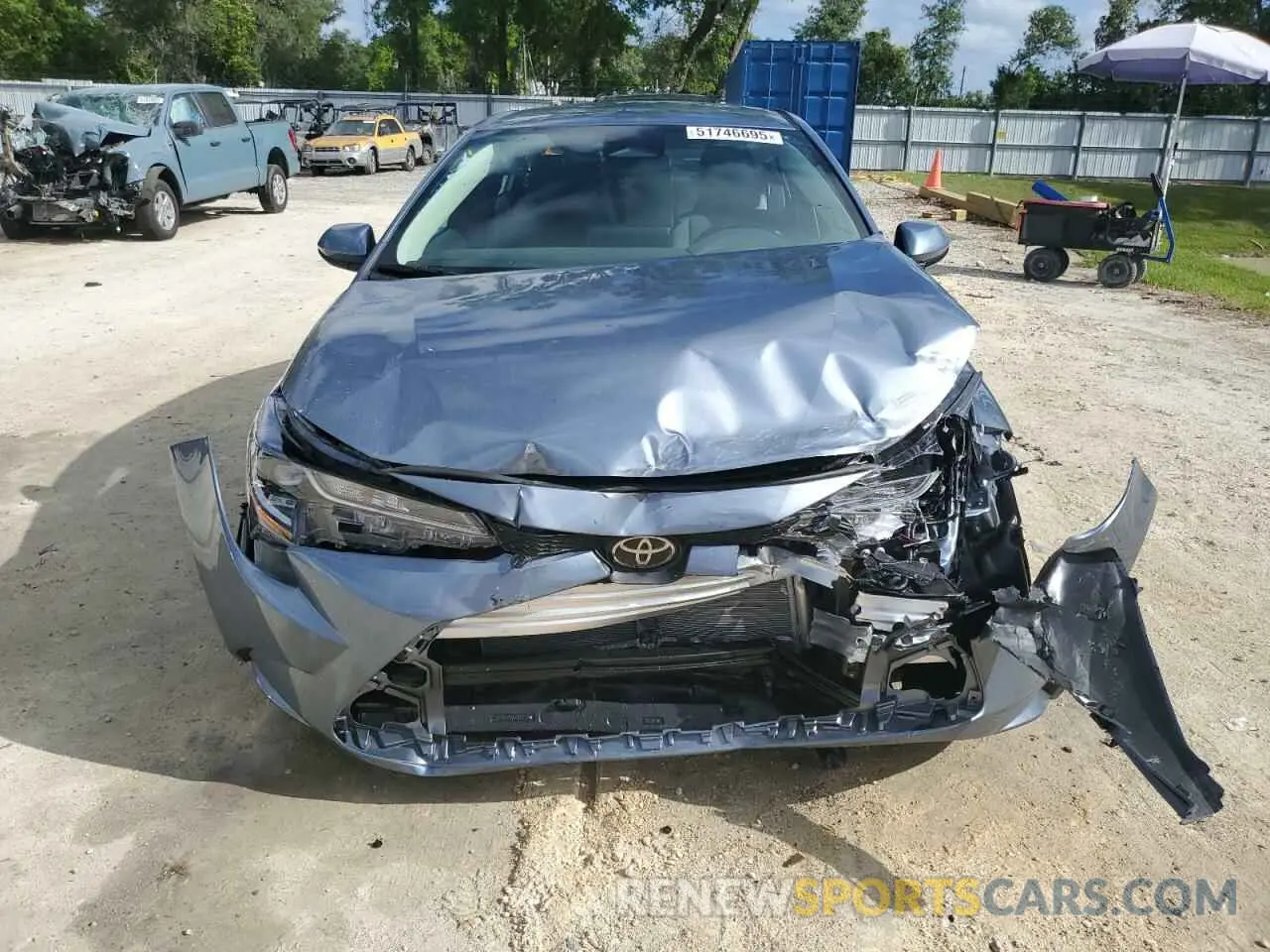 5 Photograph of a damaged car 5YFB4MDEXSP262515 TOYOTA COROLLA 2025