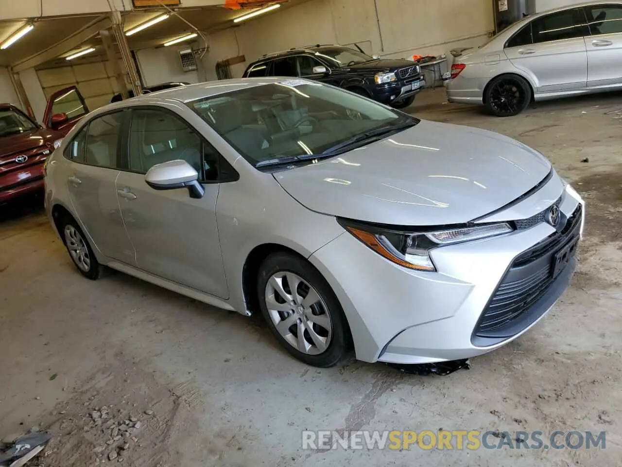 4 Photograph of a damaged car 5YFB4MDEXSP297751 TOYOTA COROLLA 2025