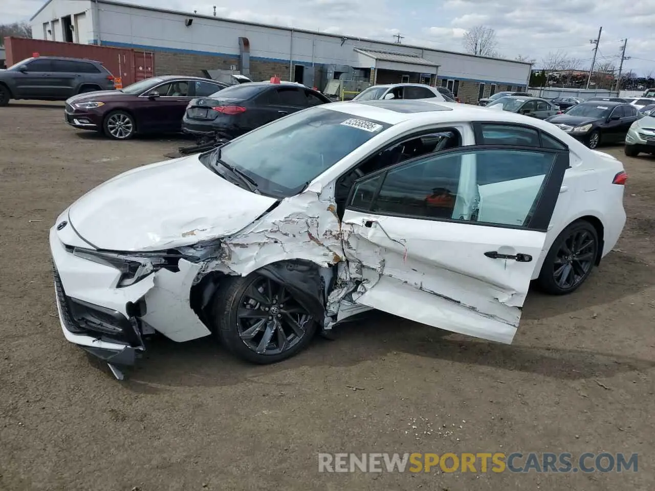 1 Фотография поврежденного автомобиля 5YFP4MCE4SP224785 TOYOTA COROLLA 2025