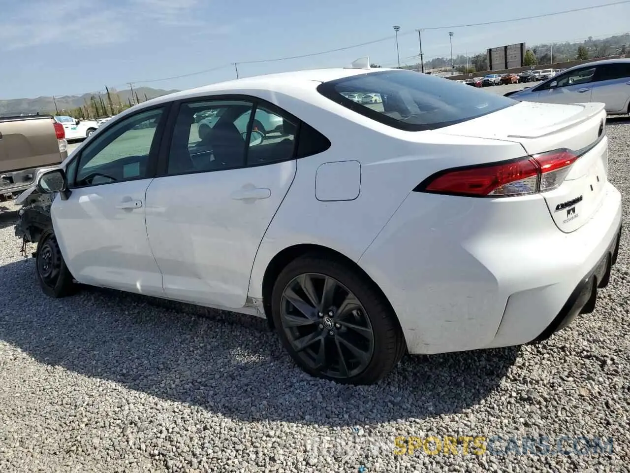 2 Фотография поврежденного автомобиля 5YFP4MCE8SP219606 TOYOTA COROLLA 2025