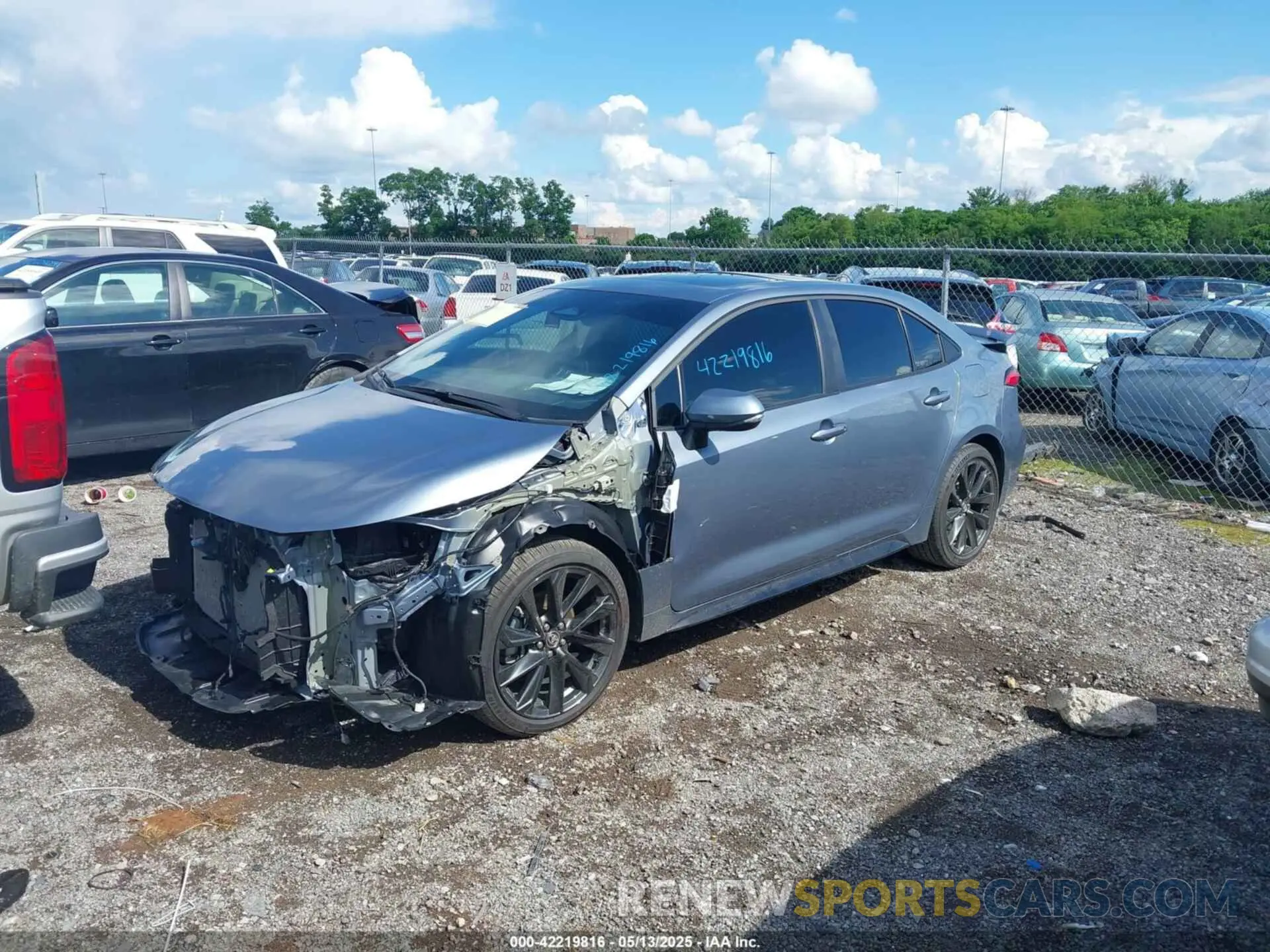 14 Photograph of a damaged car 5YFP4MCE9SP219002 TOYOTA COROLLA 2025