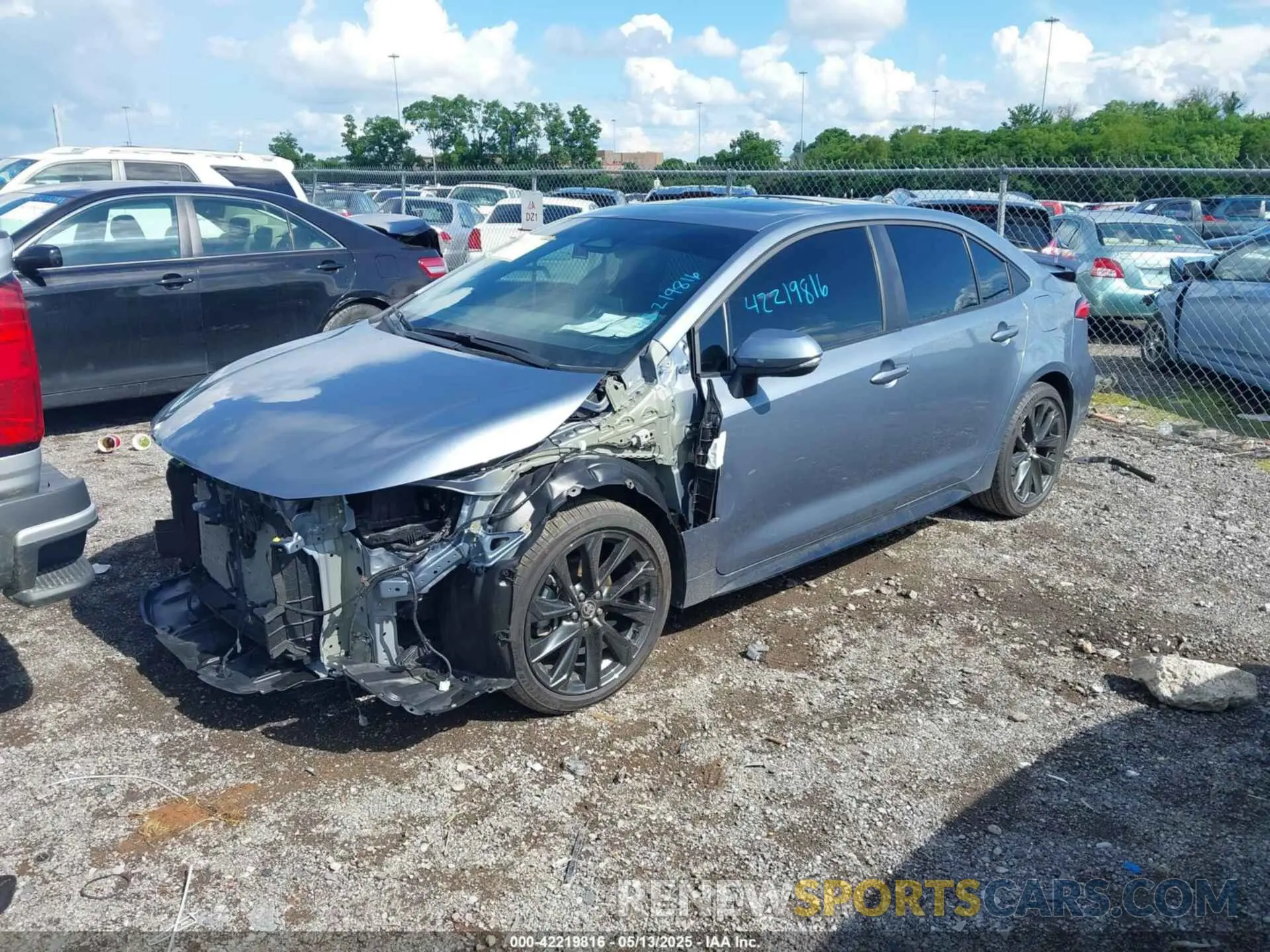 2 Photograph of a damaged car 5YFP4MCE9SP219002 TOYOTA COROLLA 2025