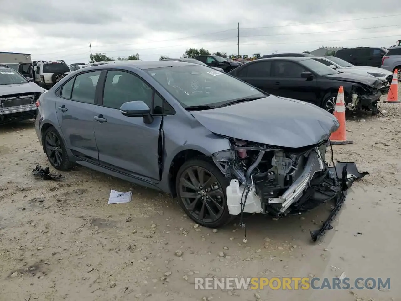 4 Photograph of a damaged car 5YFS4MCE0SP228651 TOYOTA COROLLA 2025