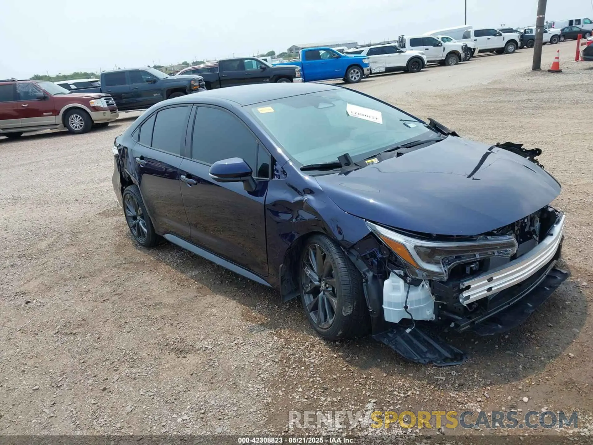 1 Фотография поврежденного автомобиля 5YFS4MCE1SP233096 TOYOTA COROLLA 2025