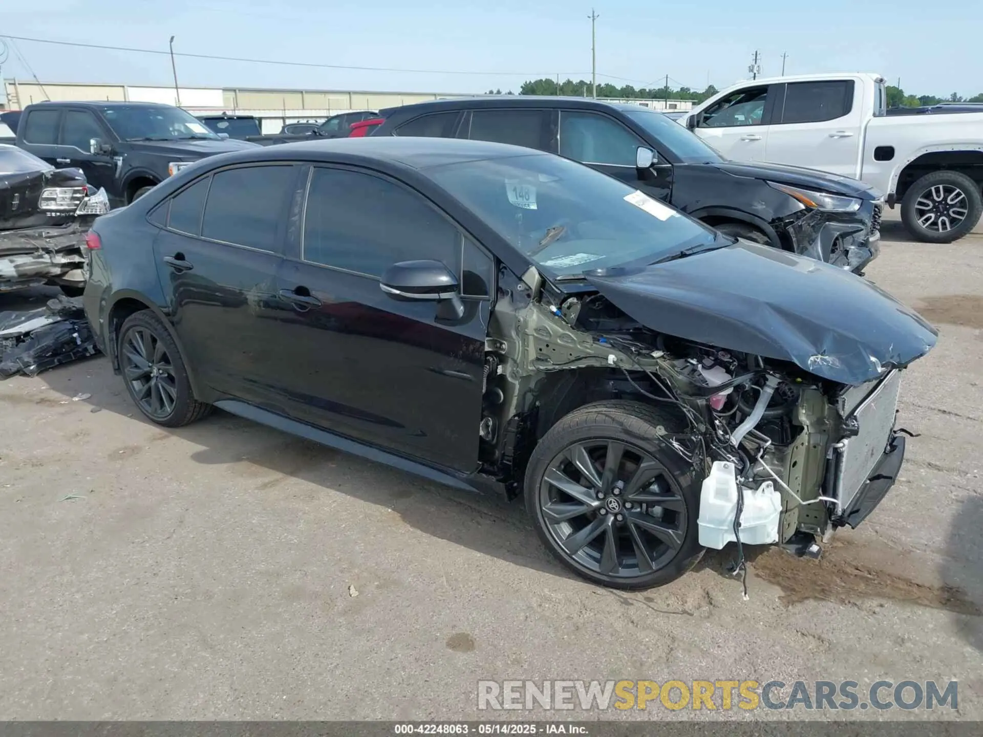1 Photograph of a damaged car 5YFS4MCE2SP220955 TOYOTA COROLLA 2025