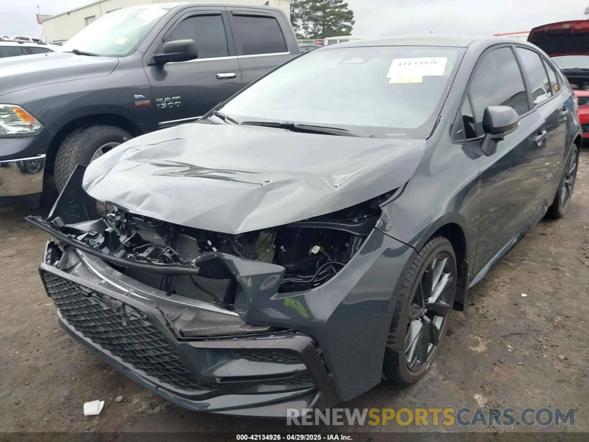 6 Photograph of a damaged car 5YFS4MCE3SP225968 TOYOTA COROLLA 2025