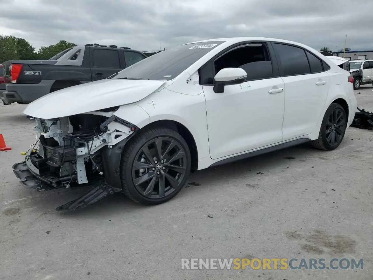 1 Photograph of a damaged car 5YFS4MCE6SP226435 TOYOTA COROLLA 2025