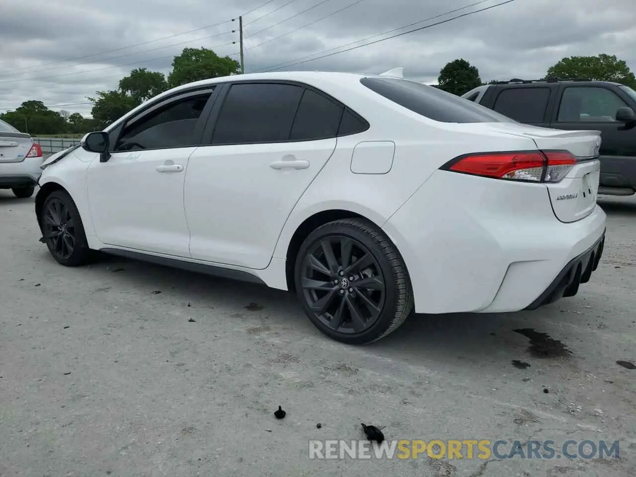 2 Photograph of a damaged car 5YFS4MCE6SP226435 TOYOTA COROLLA 2025