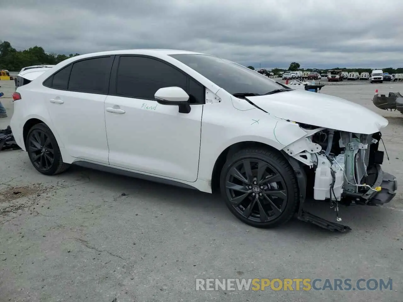 4 Photograph of a damaged car 5YFS4MCE6SP226435 TOYOTA COROLLA 2025