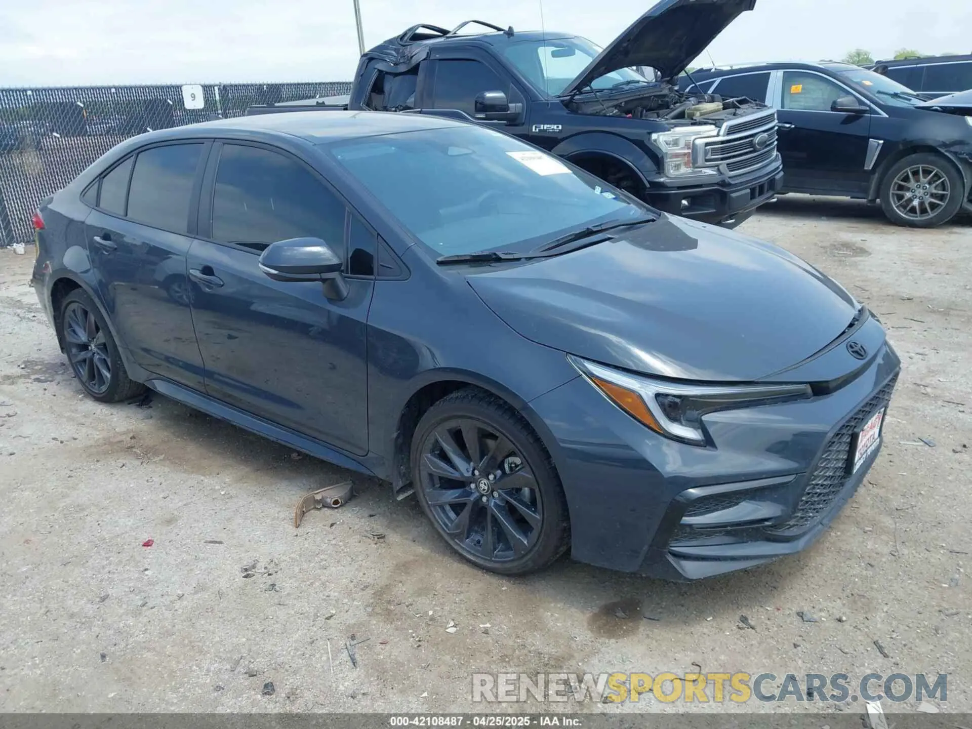 1 Photograph of a damaged car 5YFS4MCE6SP229741 TOYOTA COROLLA 2025