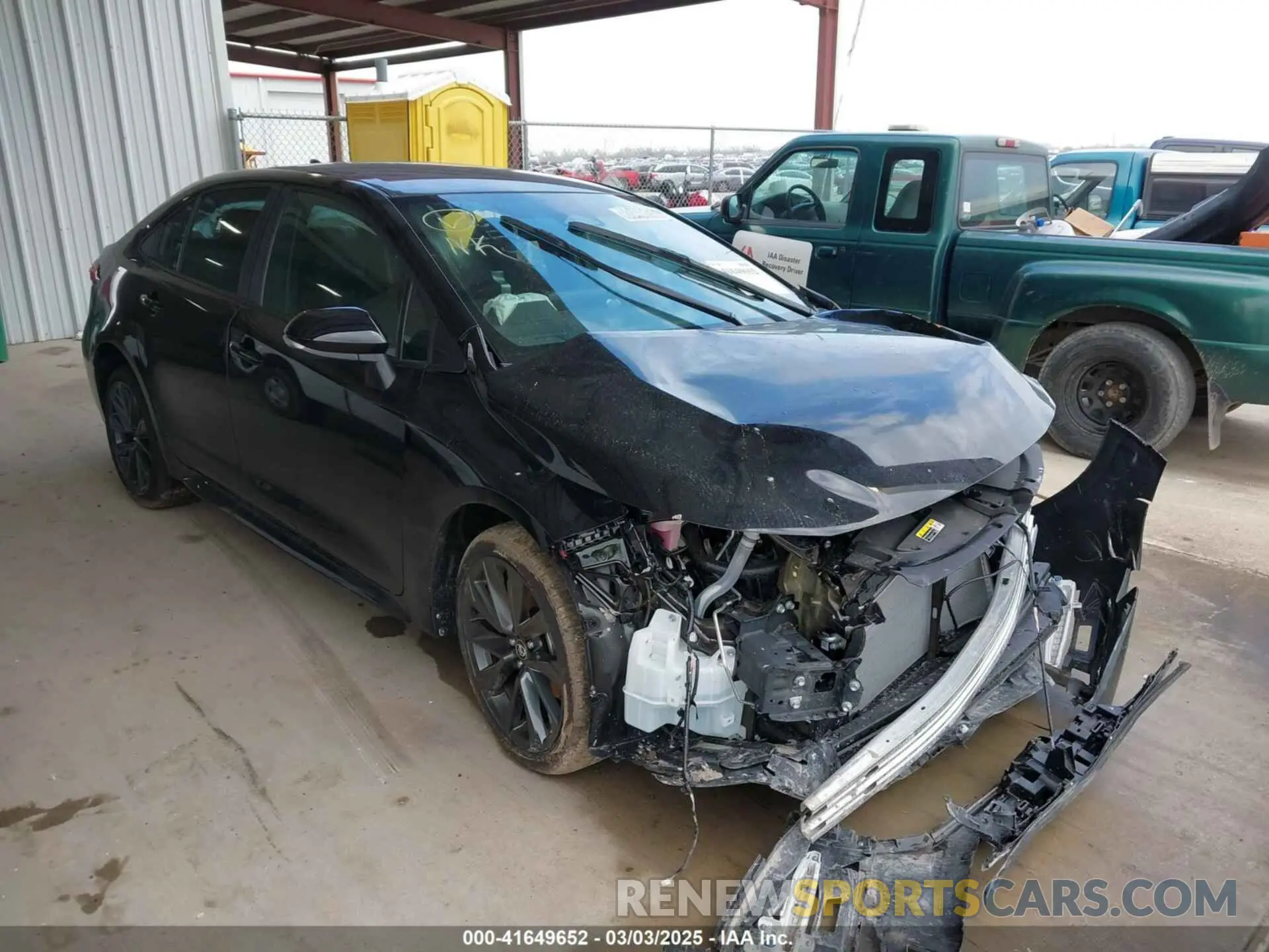 1 Photograph of a damaged car 5YFS4MCE7SP220658 TOYOTA COROLLA 2025
