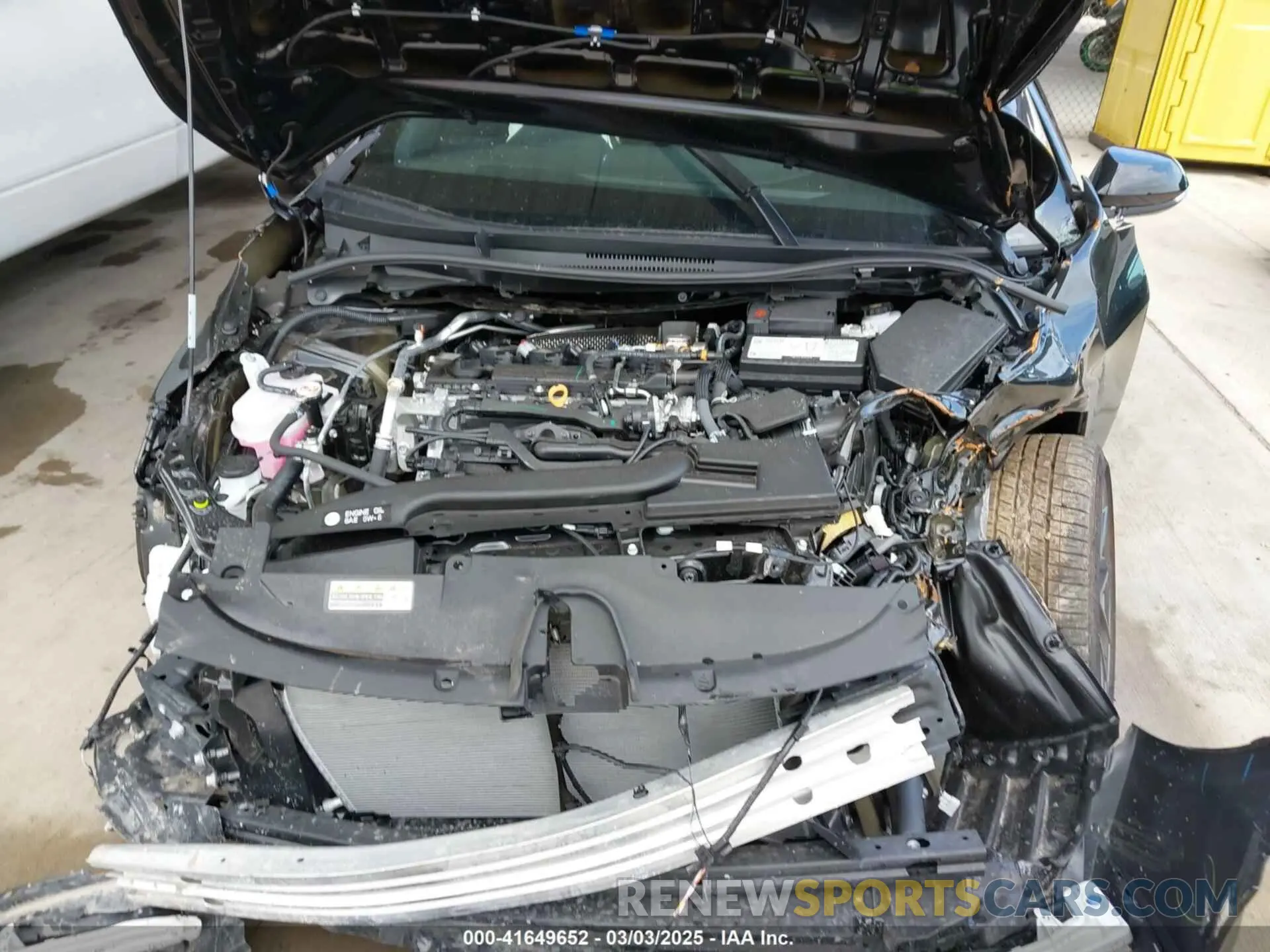 10 Photograph of a damaged car 5YFS4MCE7SP220658 TOYOTA COROLLA 2025