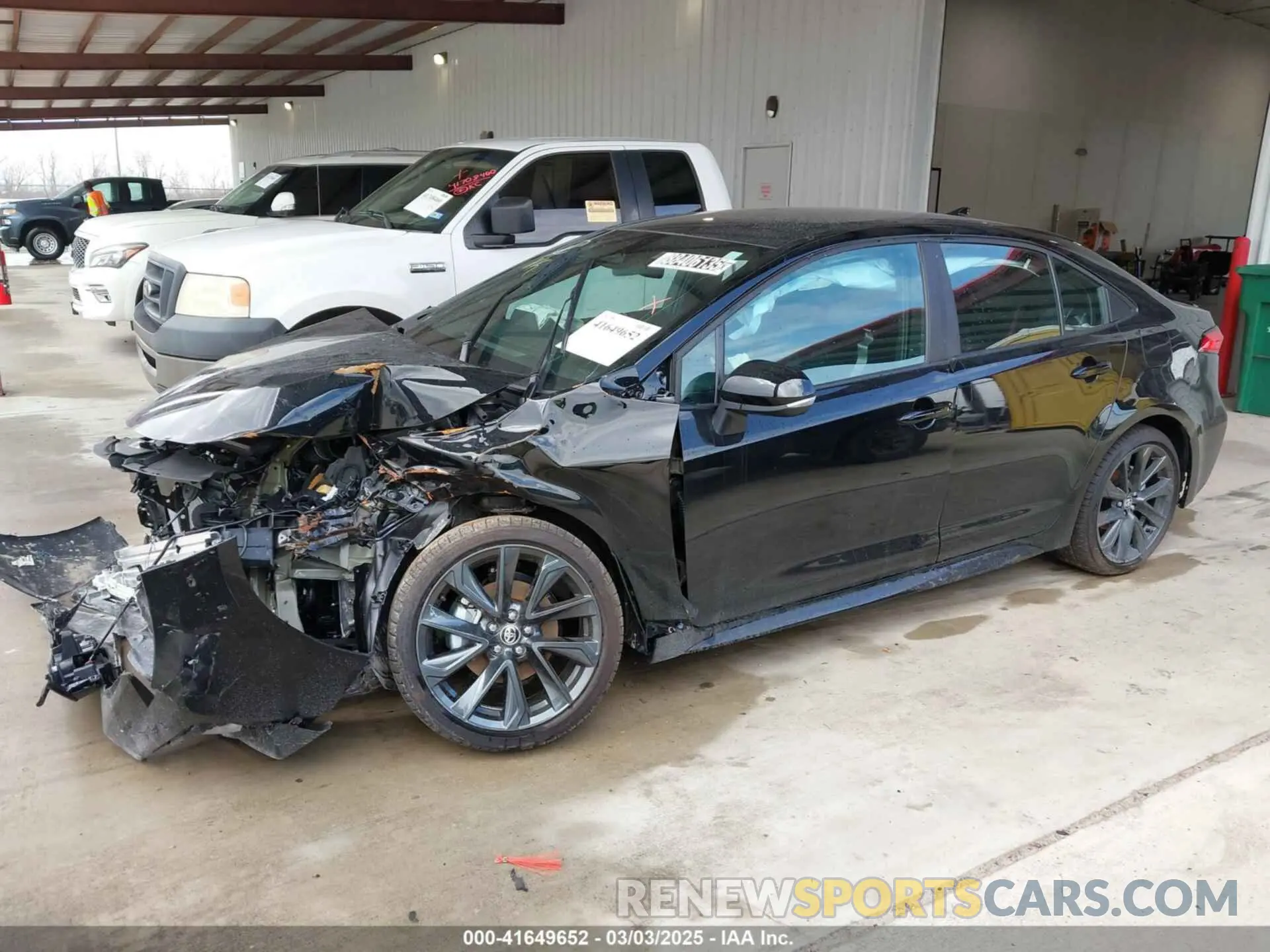 2 Photograph of a damaged car 5YFS4MCE7SP220658 TOYOTA COROLLA 2025