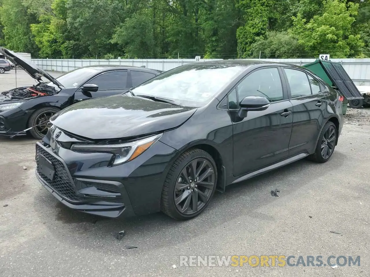 1 Photograph of a damaged car 5YFS4MCE7SP223981 TOYOTA COROLLA 2025