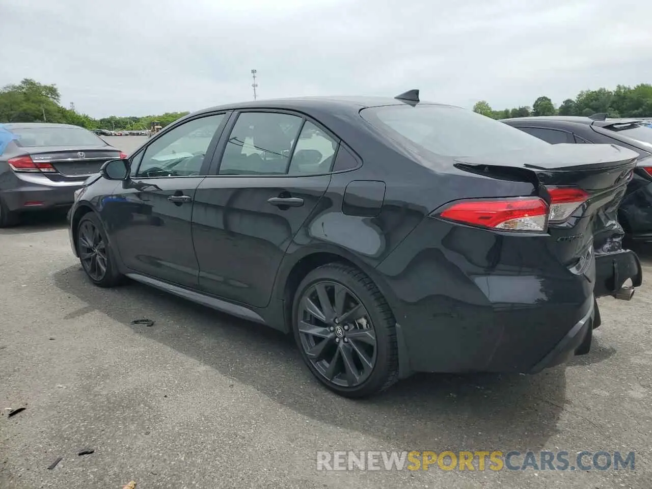 2 Photograph of a damaged car 5YFS4MCE7SP223981 TOYOTA COROLLA 2025