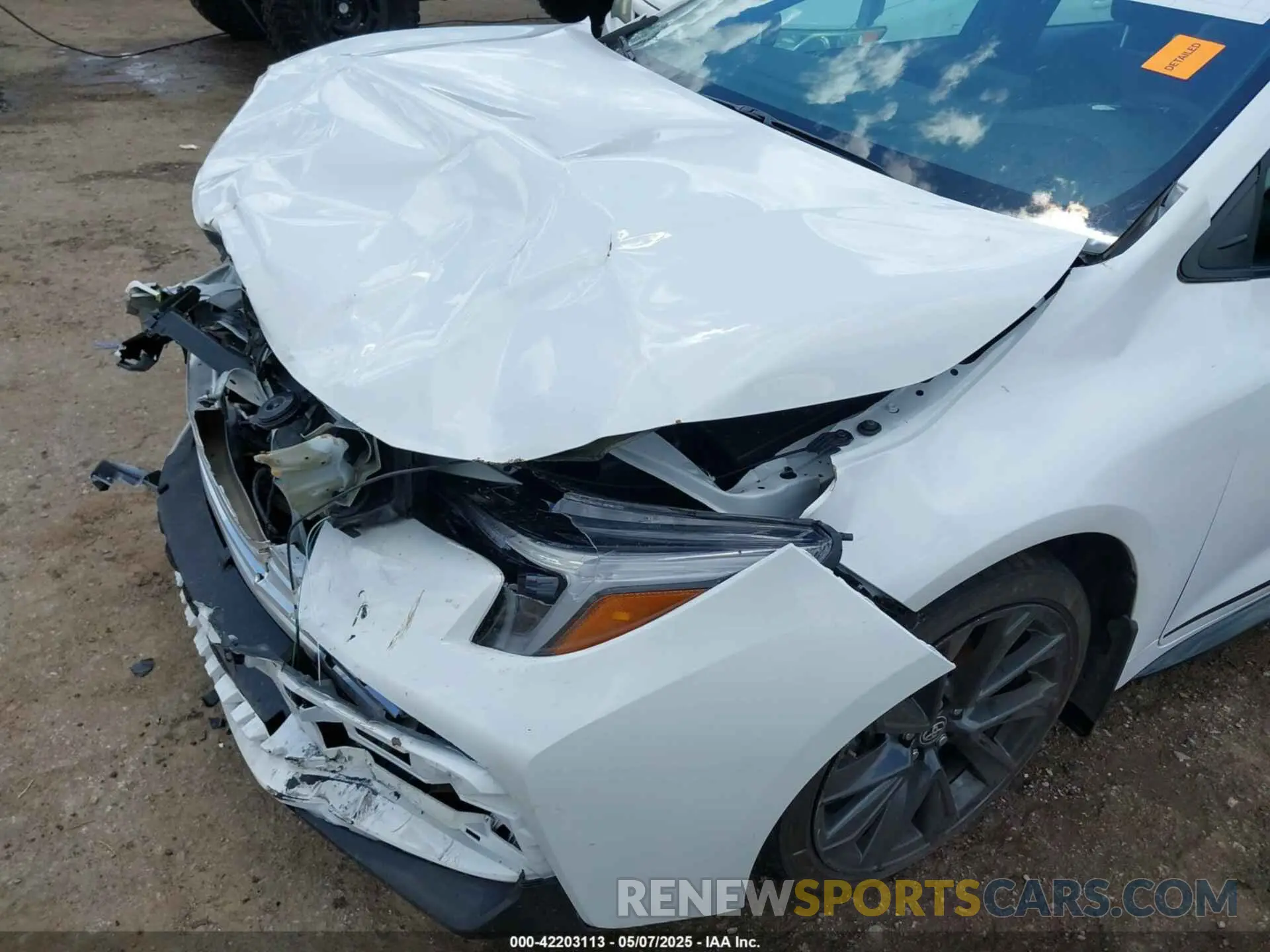 6 Photograph of a damaged car 5YFS4MCE8SP222483 TOYOTA COROLLA 2025