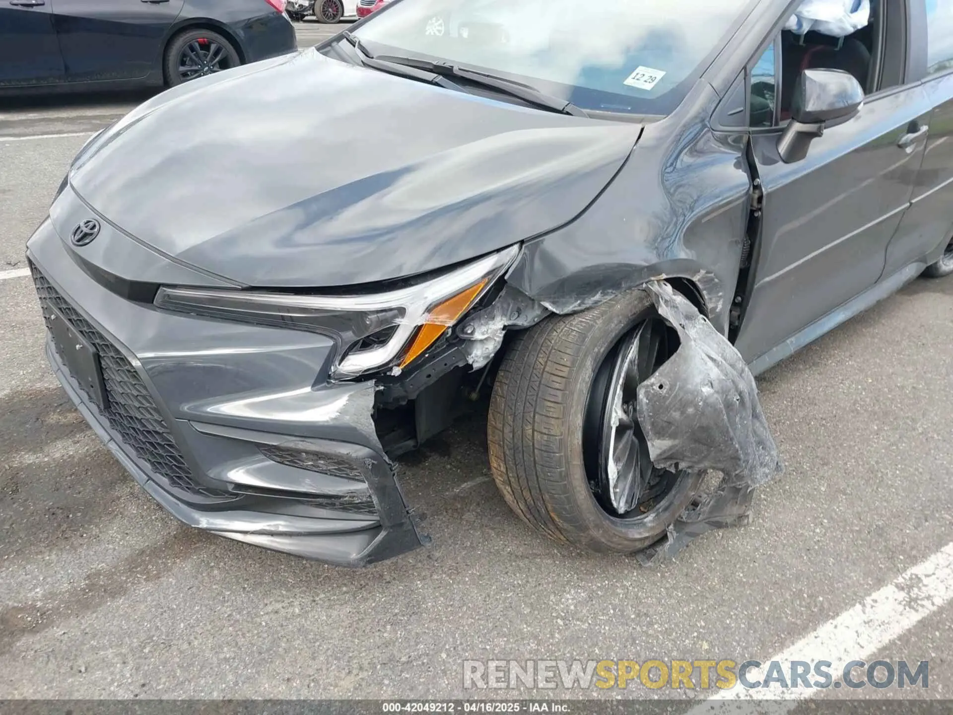 6 Photograph of a damaged car 5YFS4MCE8SP224072 TOYOTA COROLLA 2025