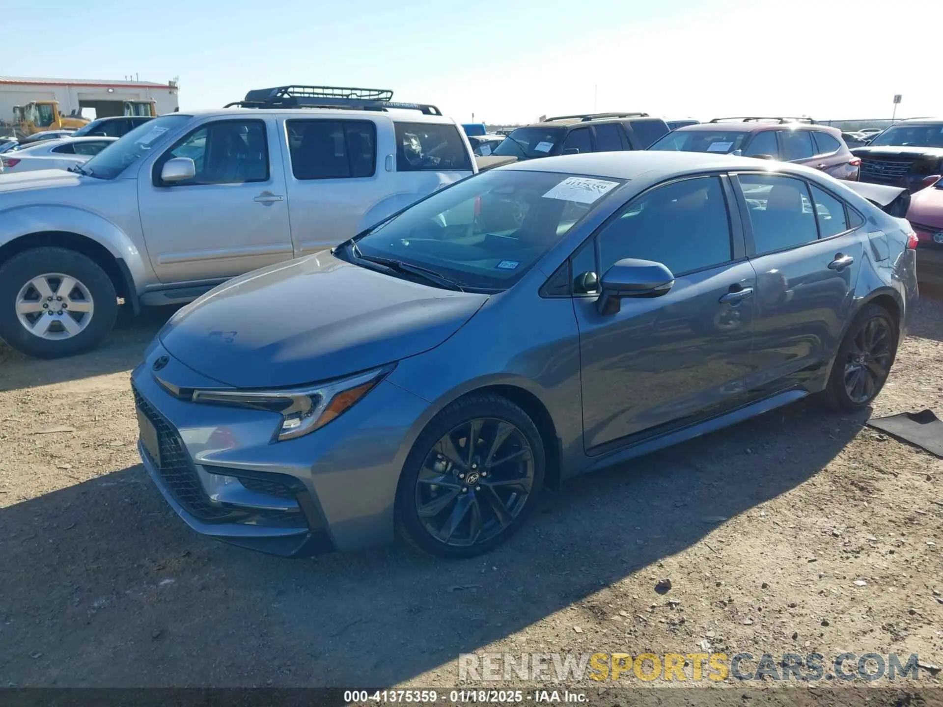 2 Photograph of a damaged car 5YFS4MCE9SP218636 TOYOTA COROLLA 2025