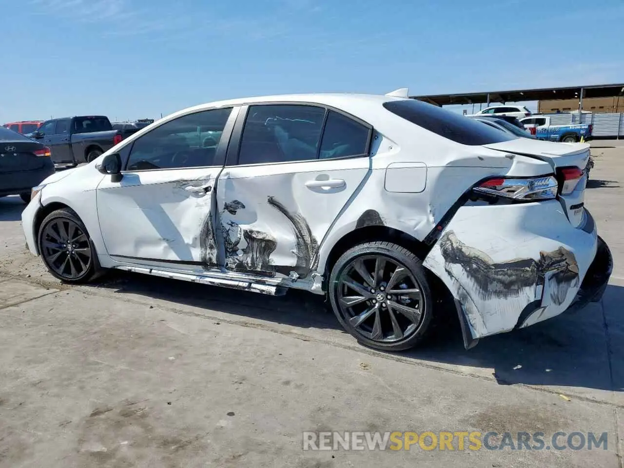 2 Фотография поврежденного автомобиля 5YFS4MCE9SP222332 TOYOTA COROLLA 2025