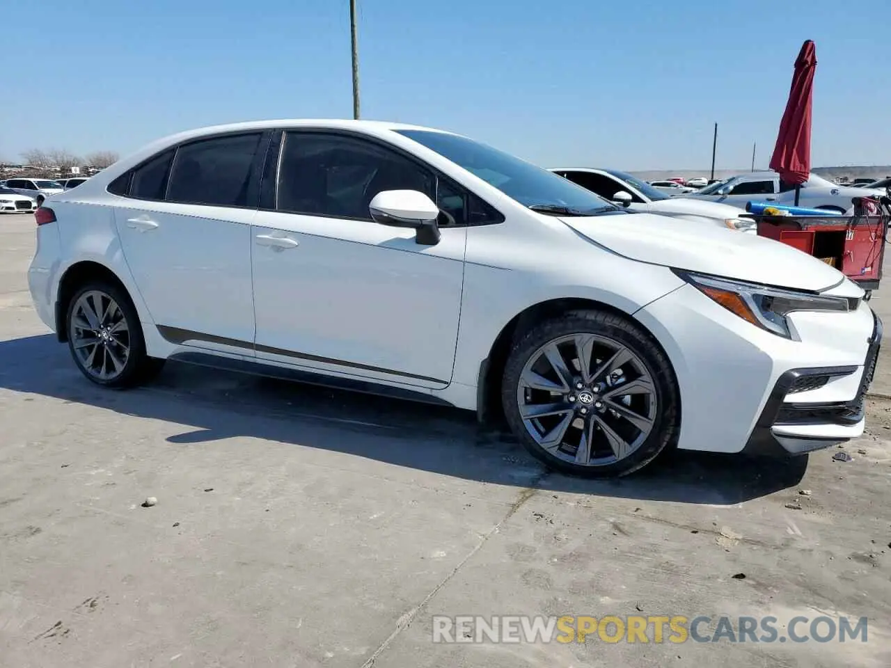 4 Фотография поврежденного автомобиля 5YFS4MCE9SP222332 TOYOTA COROLLA 2025