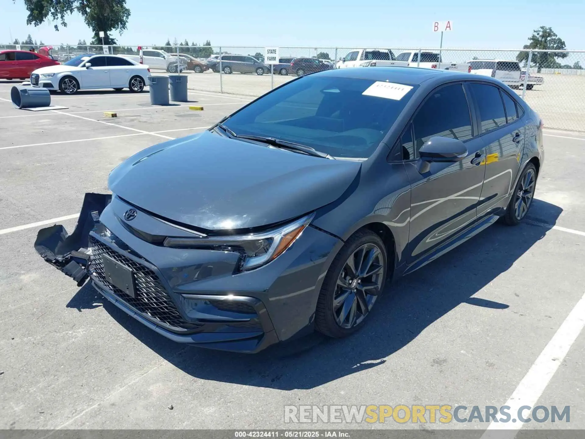 2 Фотография поврежденного автомобиля 5YFT4MCE5SP222123 TOYOTA COROLLA 2025