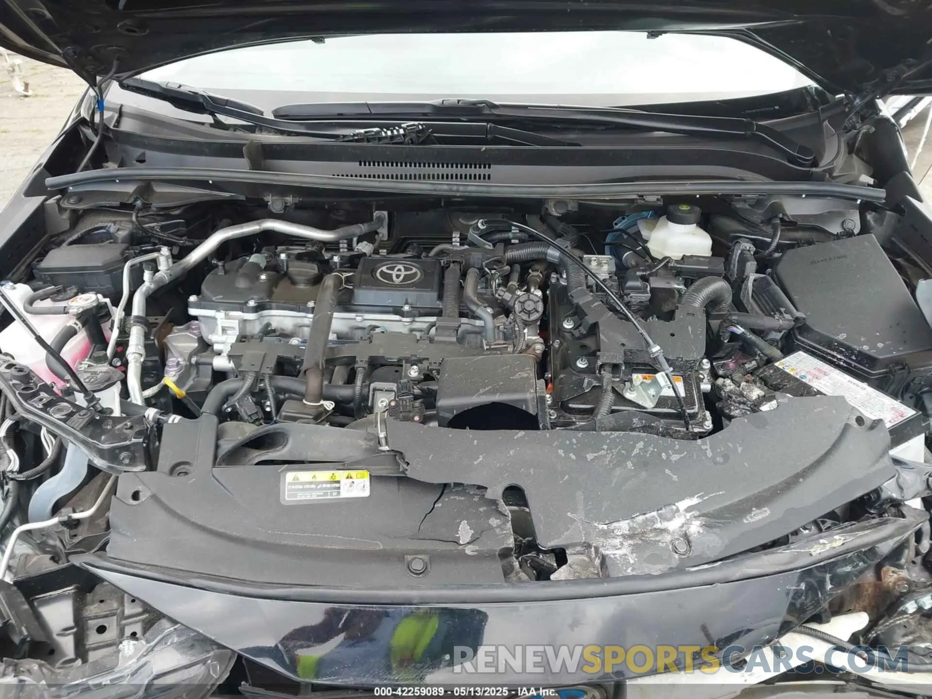 10 Фотография поврежденного автомобиля JTDBCMFE0S3075034 TOYOTA COROLLA 2025