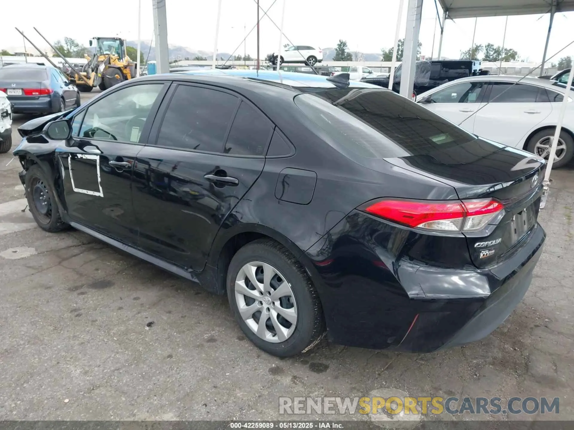 3 Фотография поврежденного автомобиля JTDBCMFE0S3075034 TOYOTA COROLLA 2025