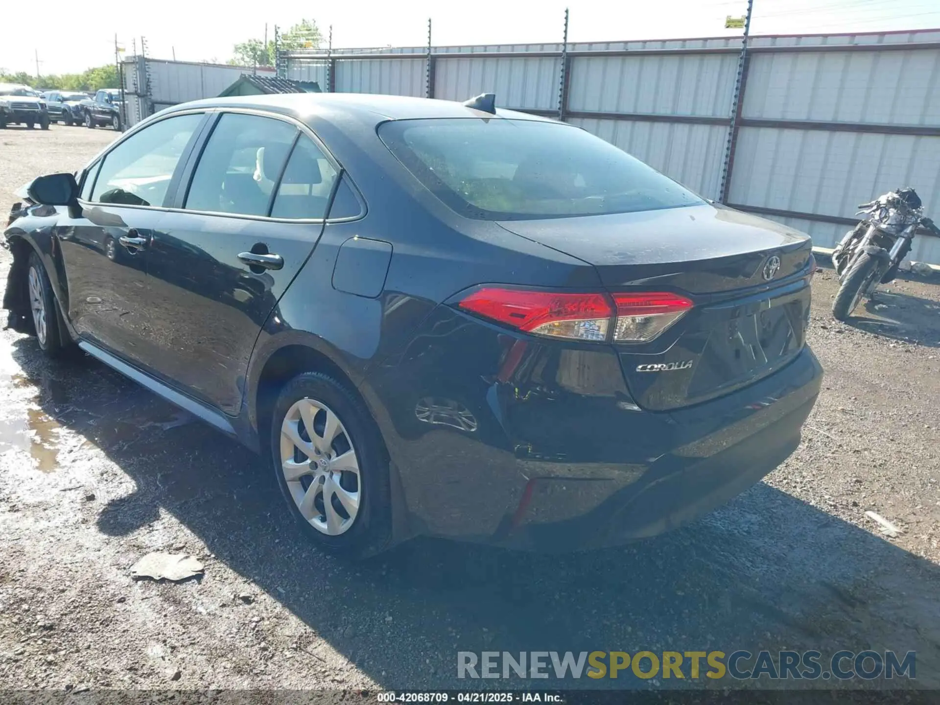 3 Photograph of a damaged car JTDBCMFE0S3078936 TOYOTA COROLLA 2025