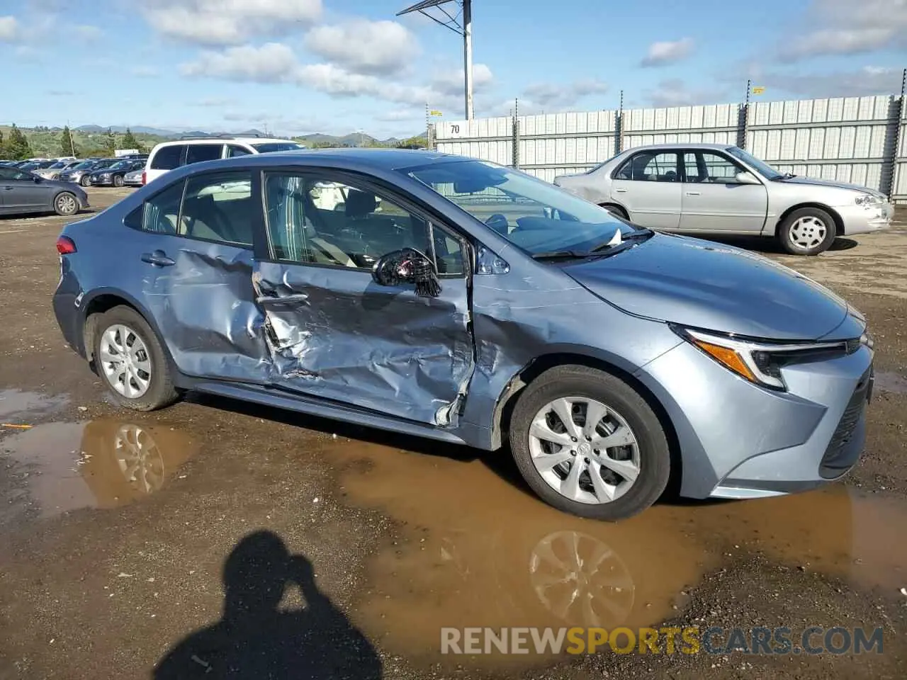 4 Photograph of a damaged car JTDBCMFE1SJ044614 TOYOTA COROLLA 2025