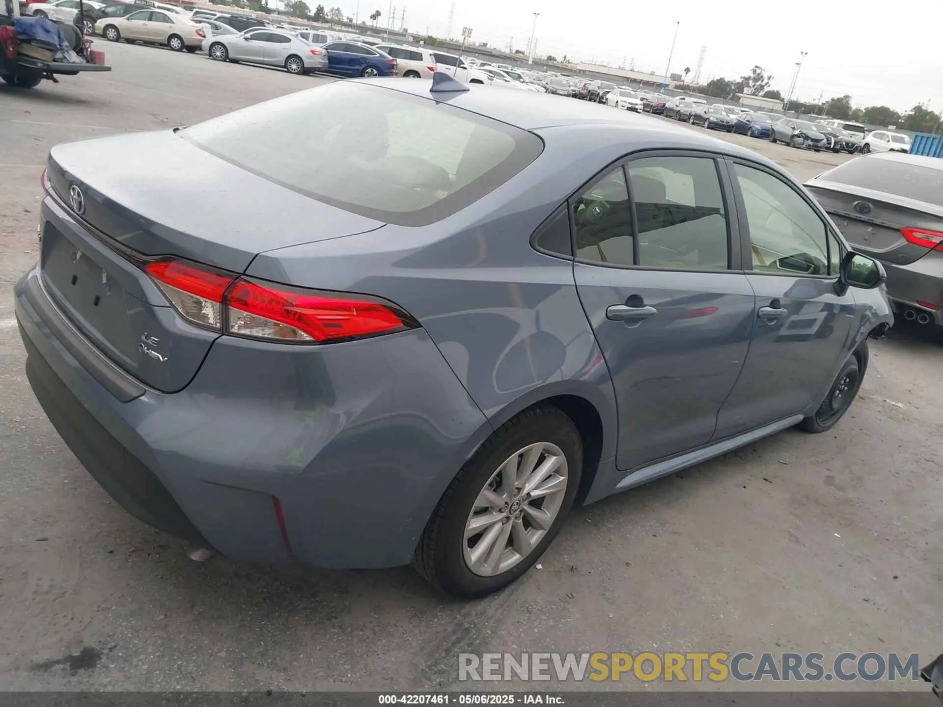 4 Photograph of a damaged car JTDBCMFE2S3079411 TOYOTA COROLLA 2025