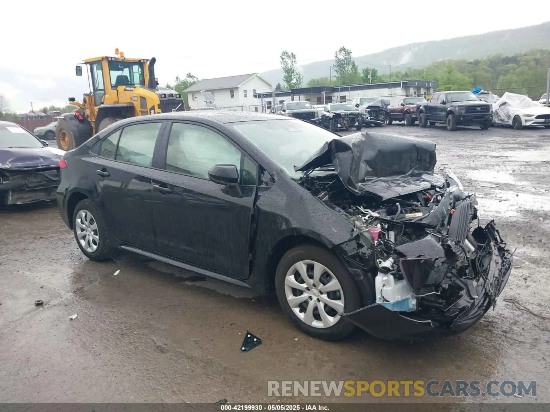 1 Photograph of a damaged car JTDBCMFE3S3075903 TOYOTA COROLLA 2025