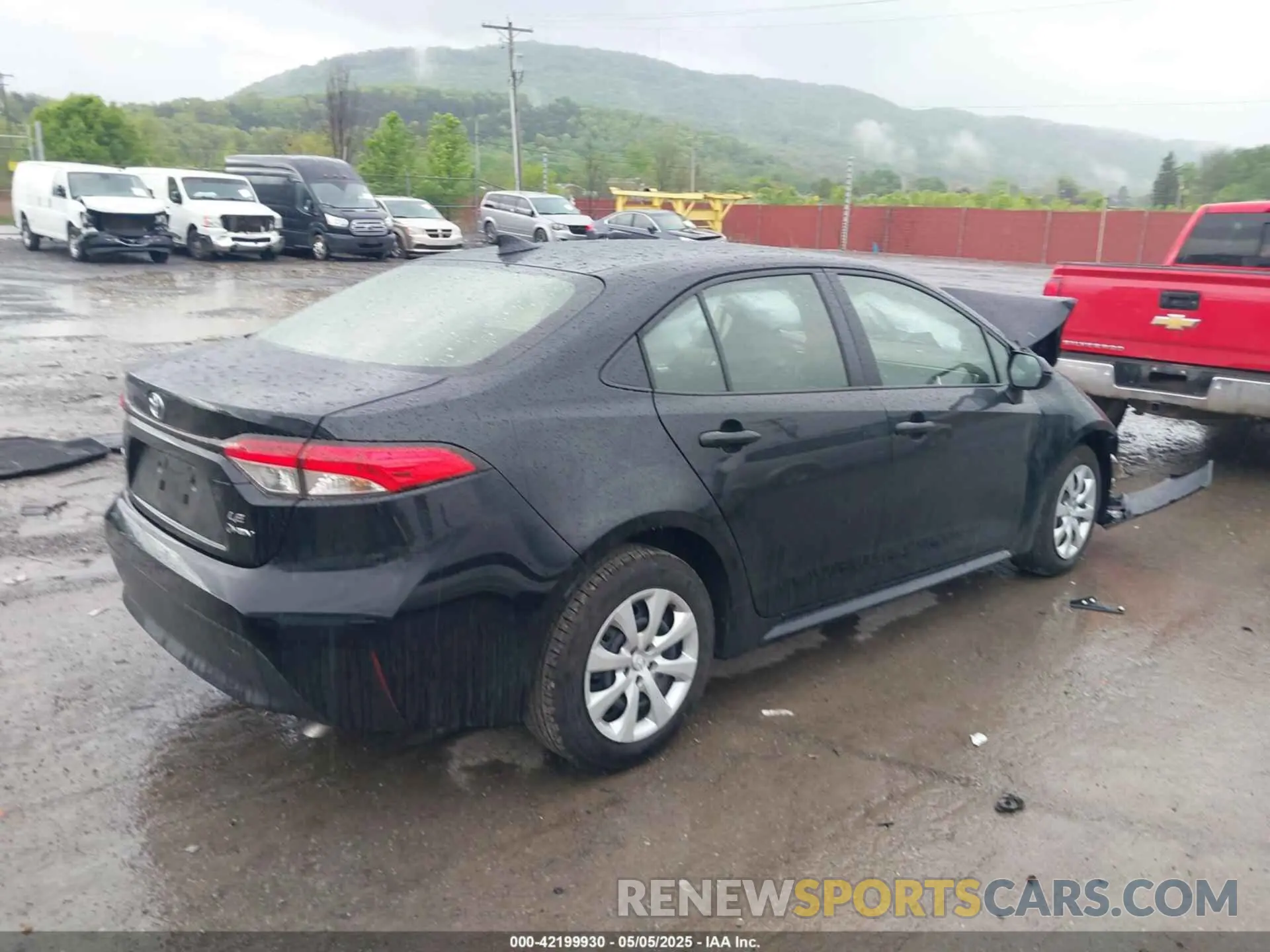 4 Photograph of a damaged car JTDBCMFE3S3075903 TOYOTA COROLLA 2025