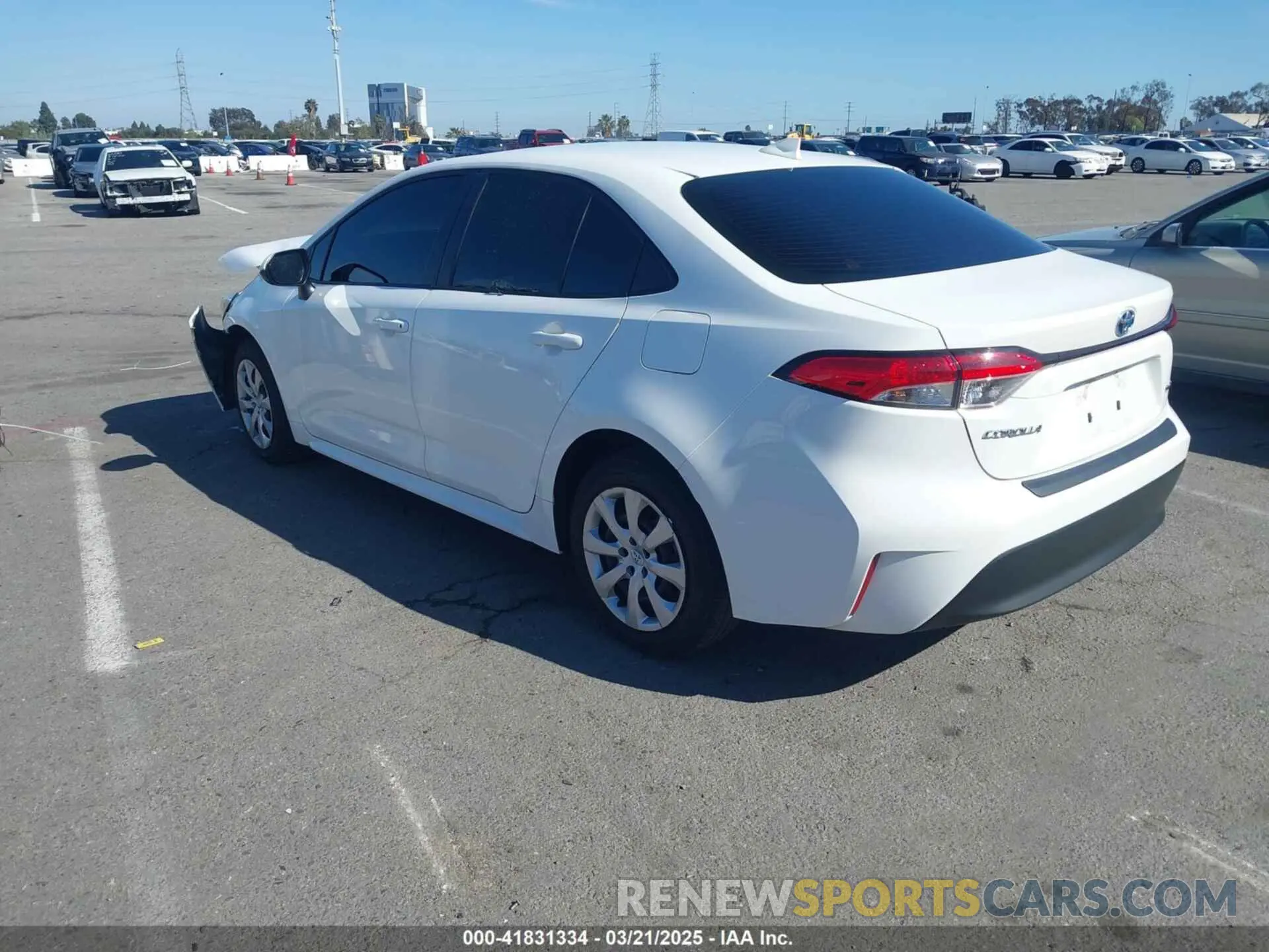 3 Photograph of a damaged car JTDBCMFE4S3069284 TOYOTA COROLLA 2025