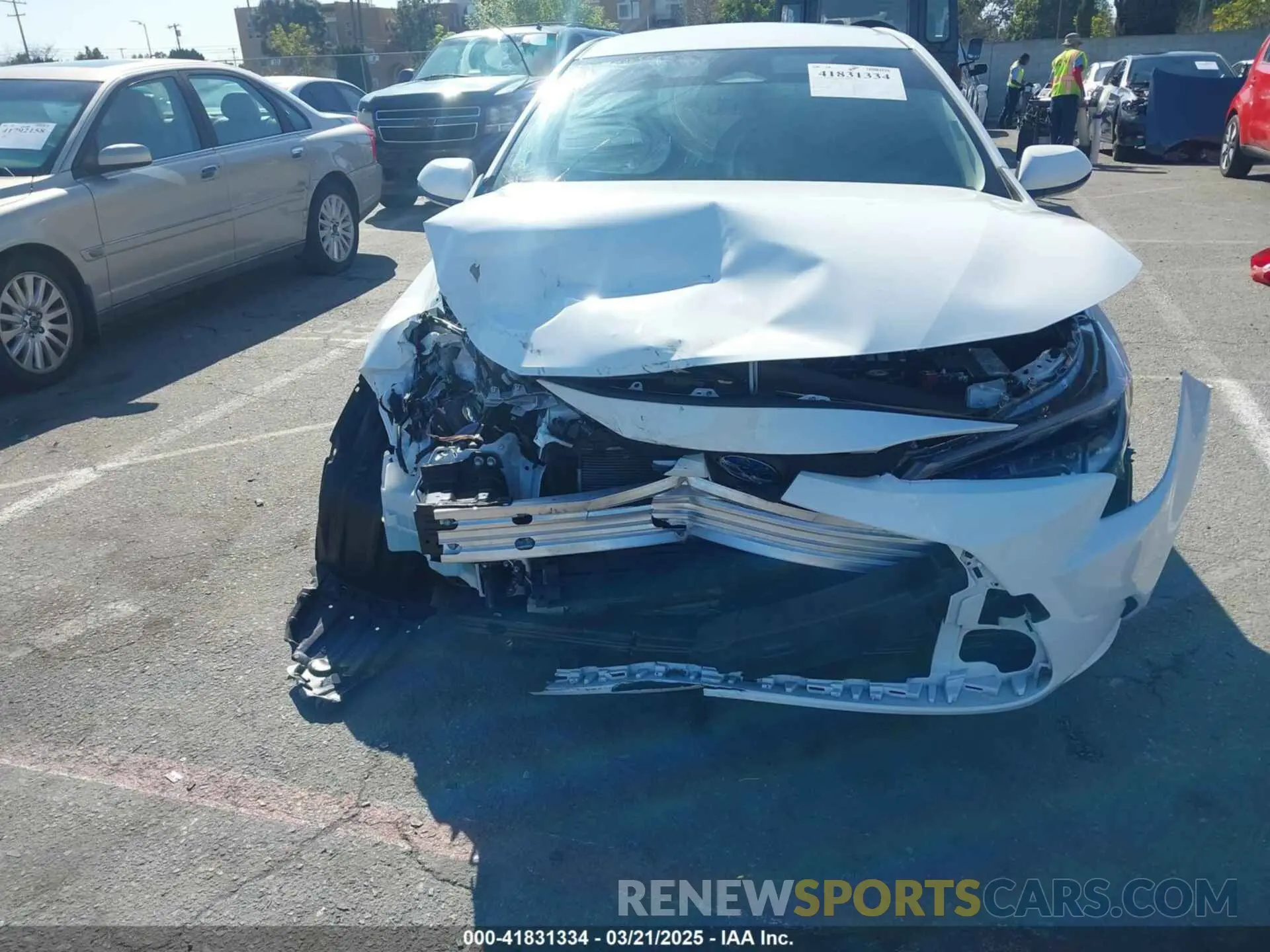 6 Photograph of a damaged car JTDBCMFE4S3069284 TOYOTA COROLLA 2025
