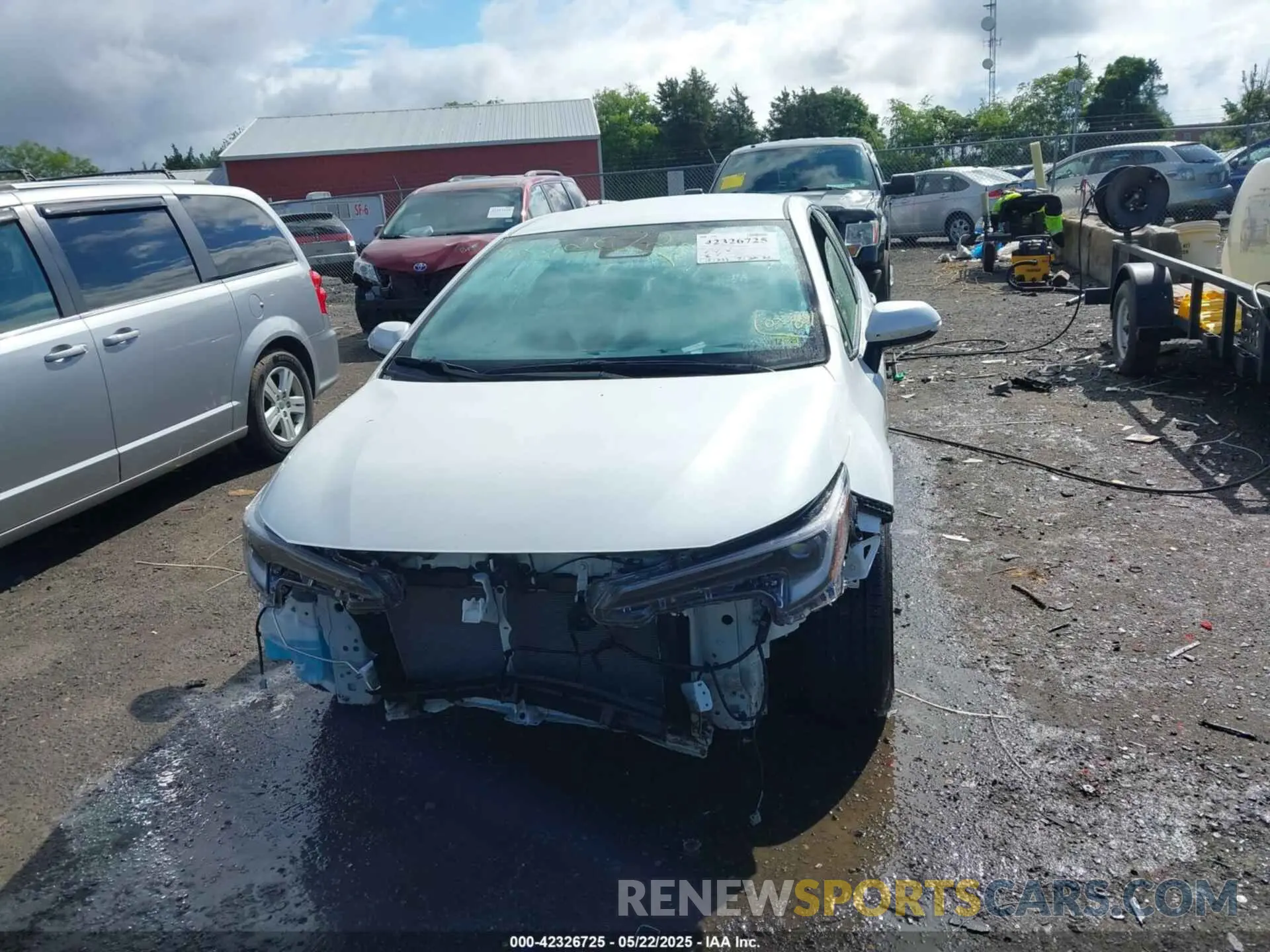 13 Photograph of a damaged car JTDBCMFE4S3072881 TOYOTA COROLLA 2025