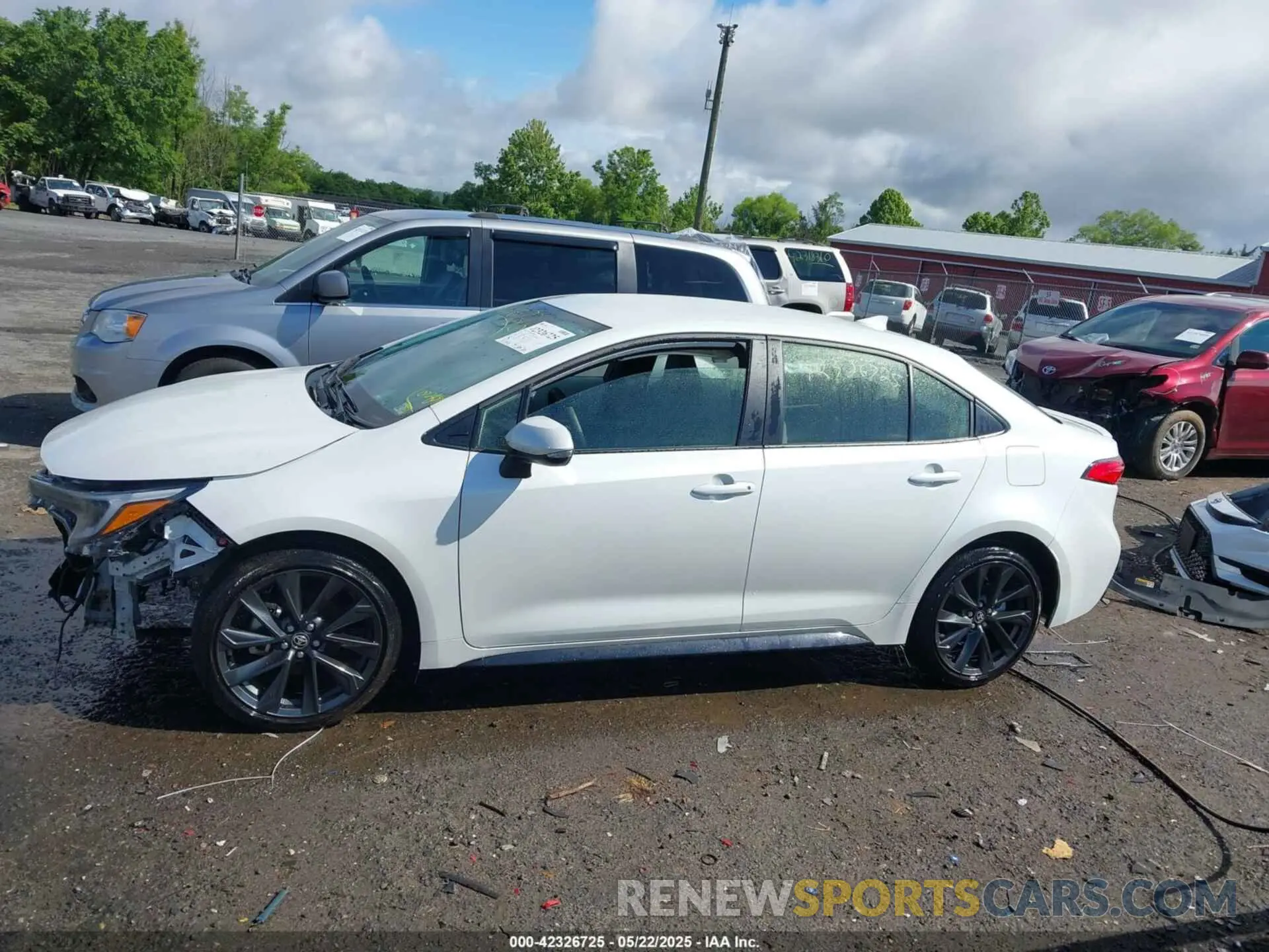 15 Photograph of a damaged car JTDBCMFE4S3072881 TOYOTA COROLLA 2025