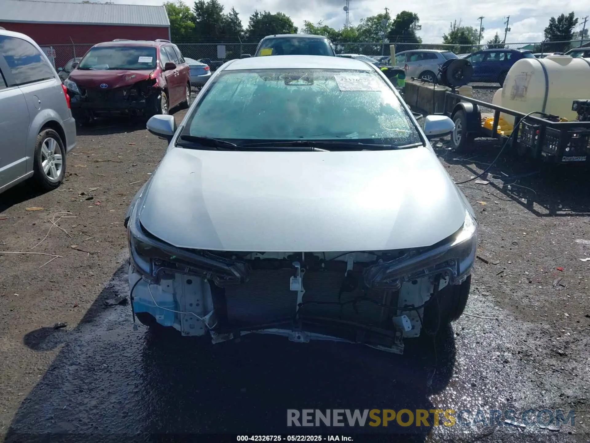 6 Photograph of a damaged car JTDBCMFE4S3072881 TOYOTA COROLLA 2025