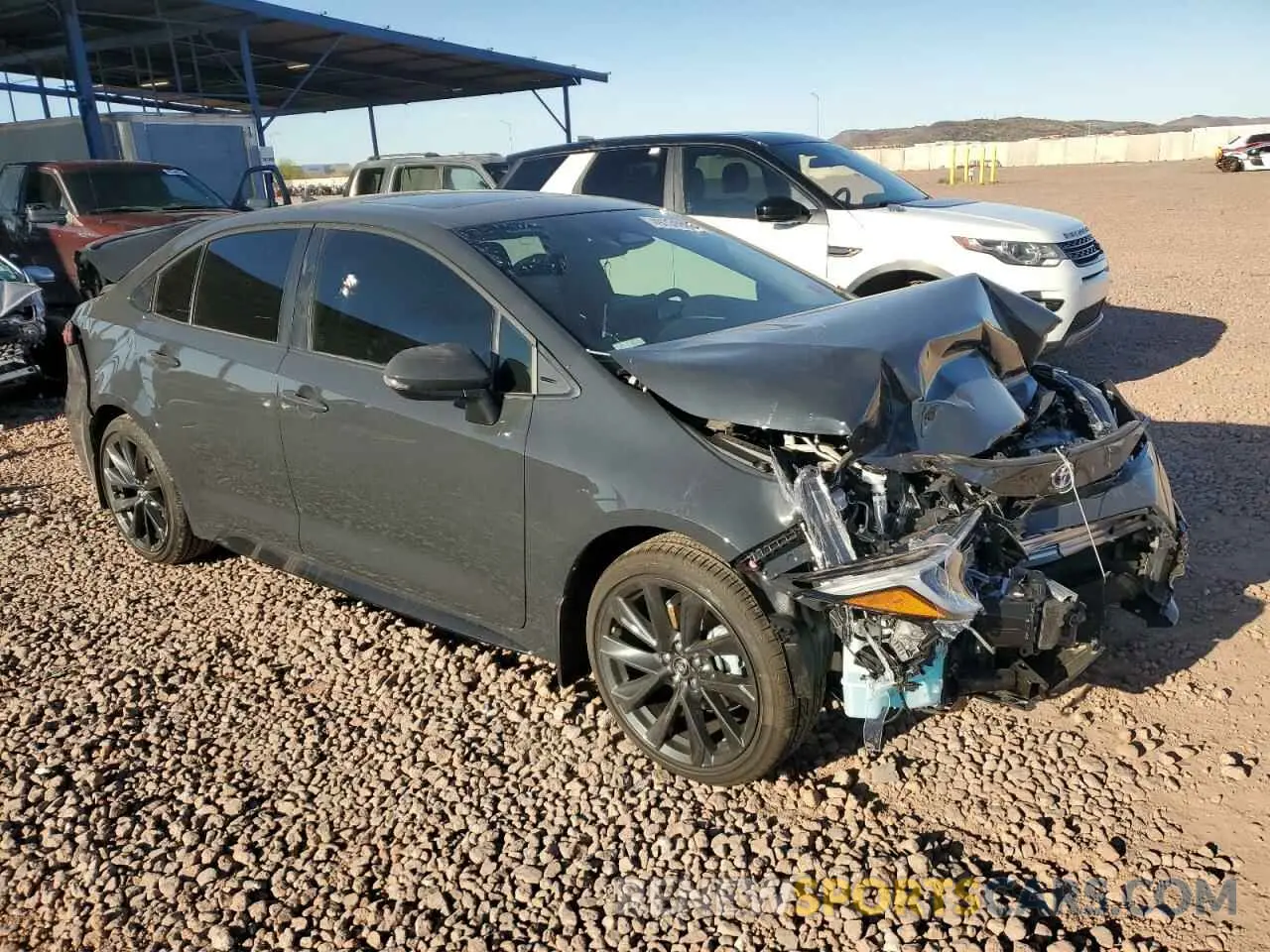 4 Фотография поврежденного автомобиля JTDBCMFE5S3074882 TOYOTA COROLLA 2025
