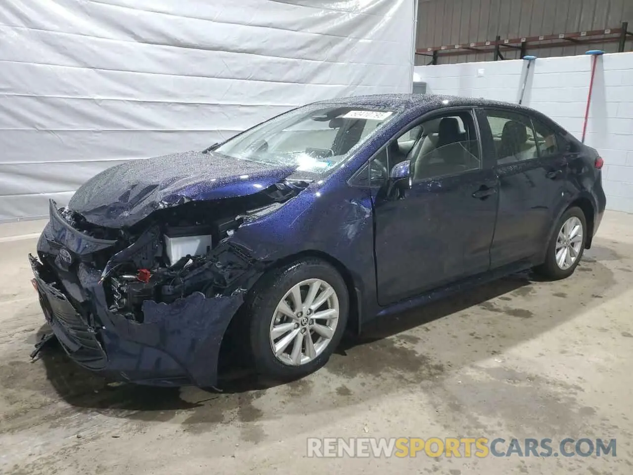 1 Photograph of a damaged car JTDBCMFE5S3078334 TOYOTA COROLLA 2025