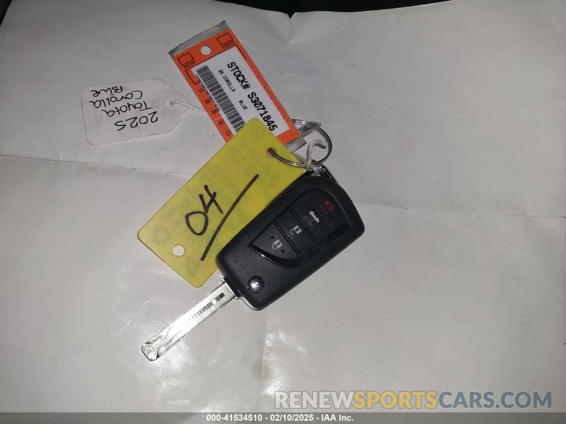 11 Фотография поврежденного автомобиля JTDBCMFE6S3071845 TOYOTA COROLLA 2025