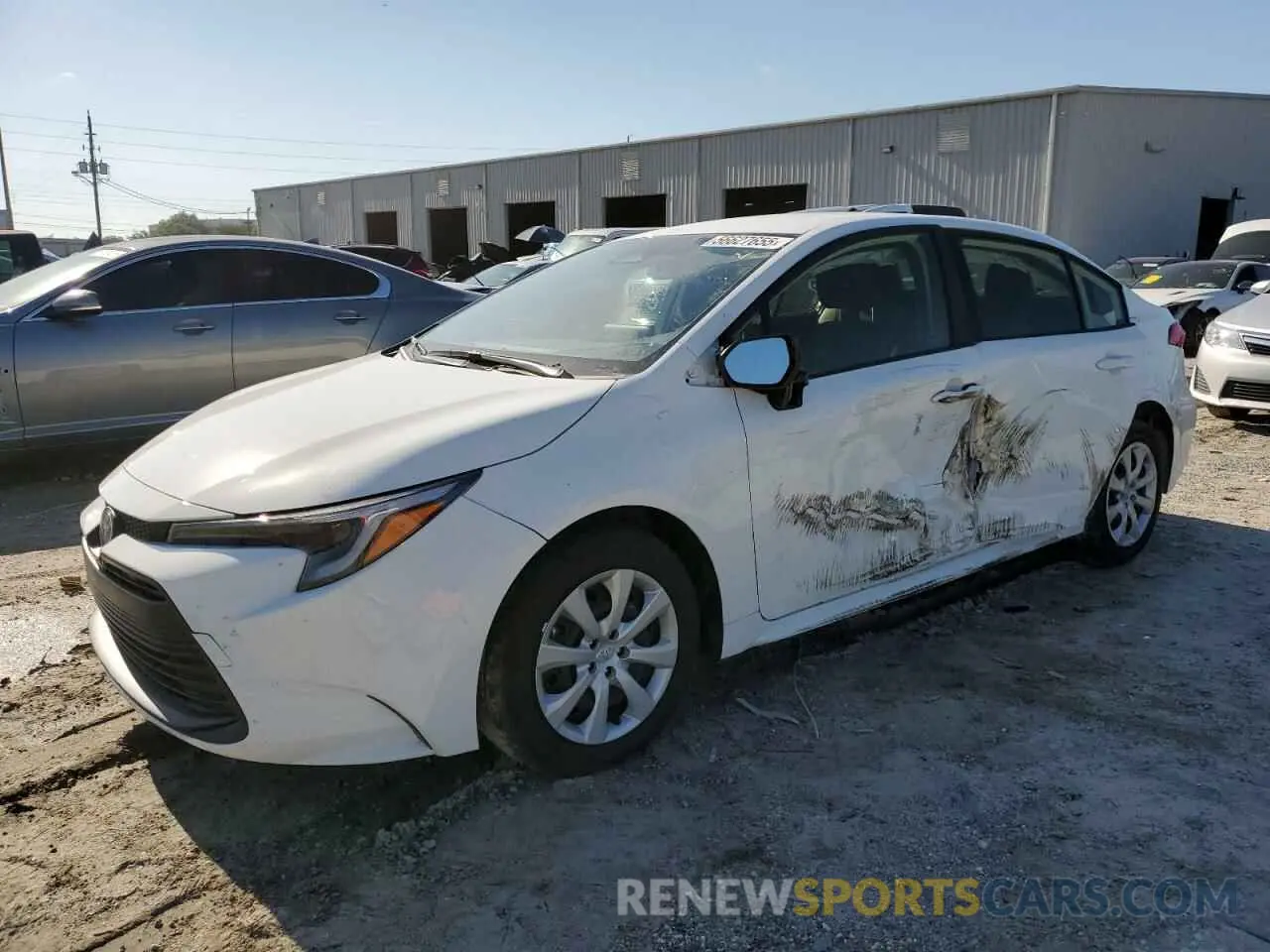 1 Photograph of a damaged car JTDBCMFE6S3074051 TOYOTA COROLLA 2025